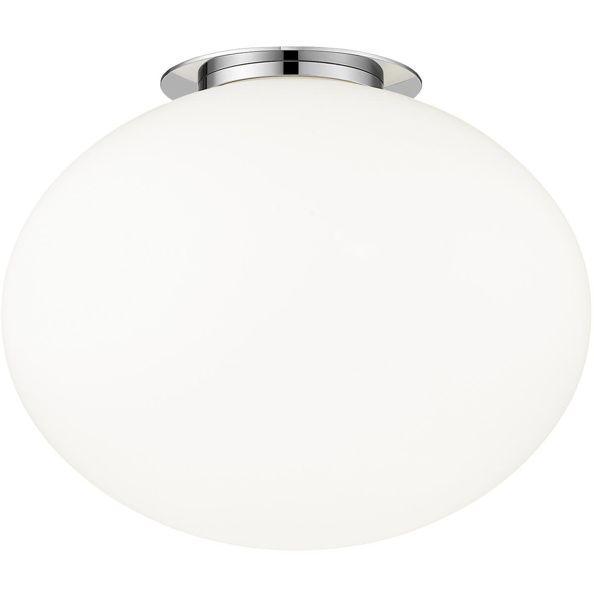 Matteo 2444448 Lighting WX12121CHOP Mayu Wall Sconce Wall Light in Chrome and Opal Glass