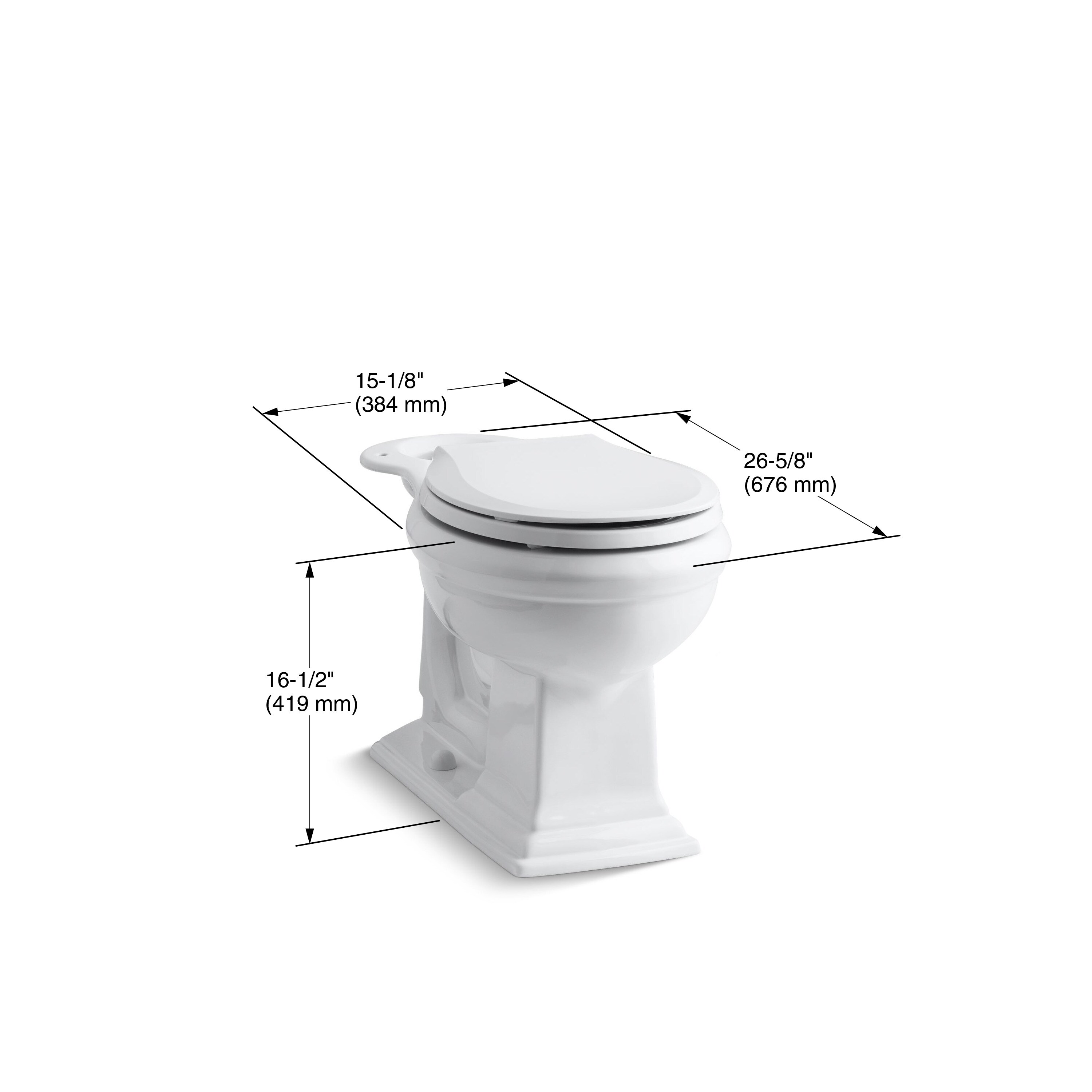 KOHLER 4387-0 Toilet-Bowls - View #2
