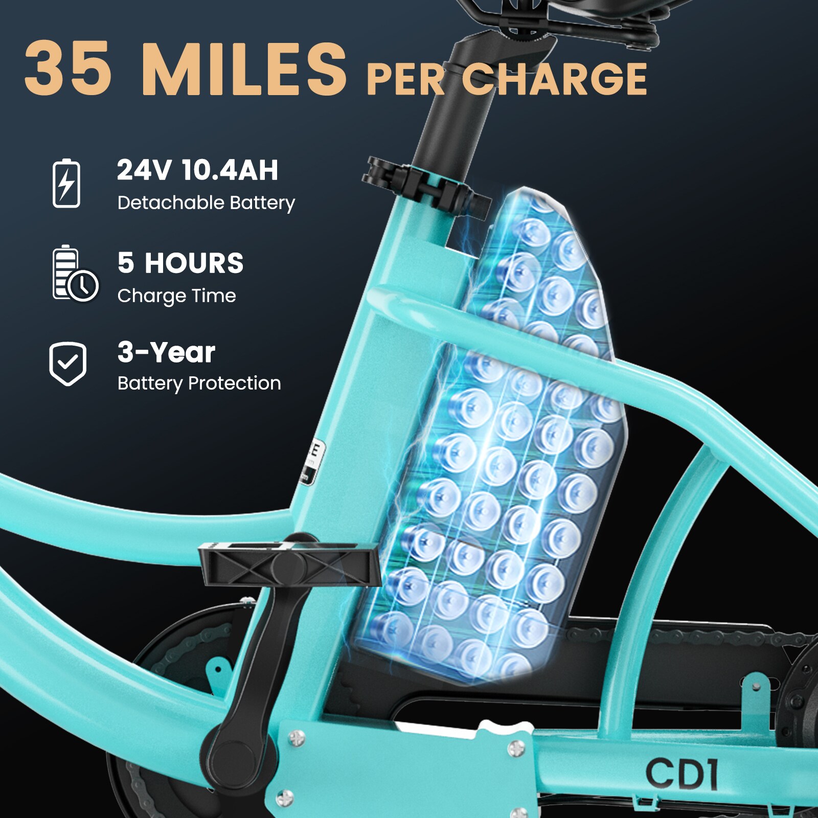 Esazn SOLDC-CD1-QL-LYU bikes - View #4