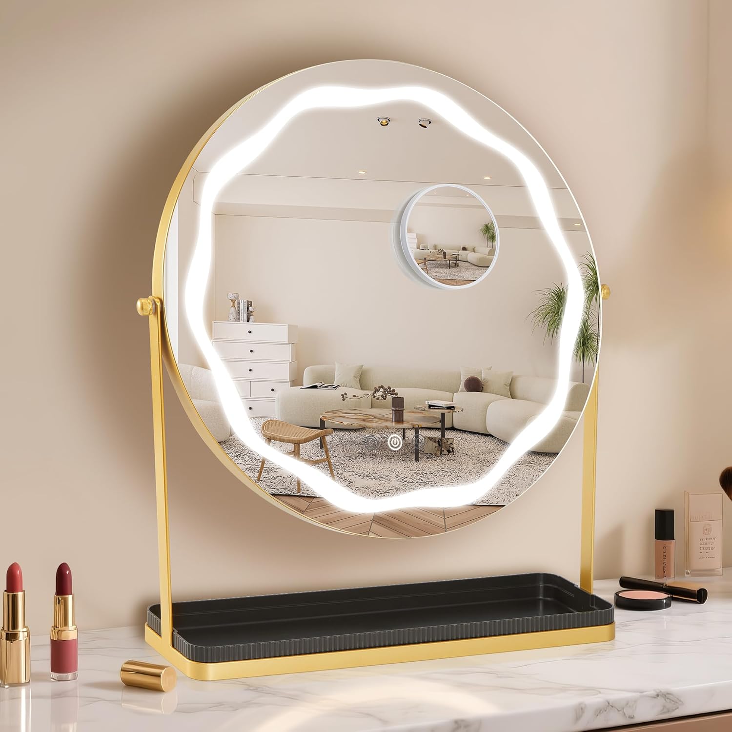 Qeetex CC-77PBC-3334YJPV Makeup-Mirrors - View #3