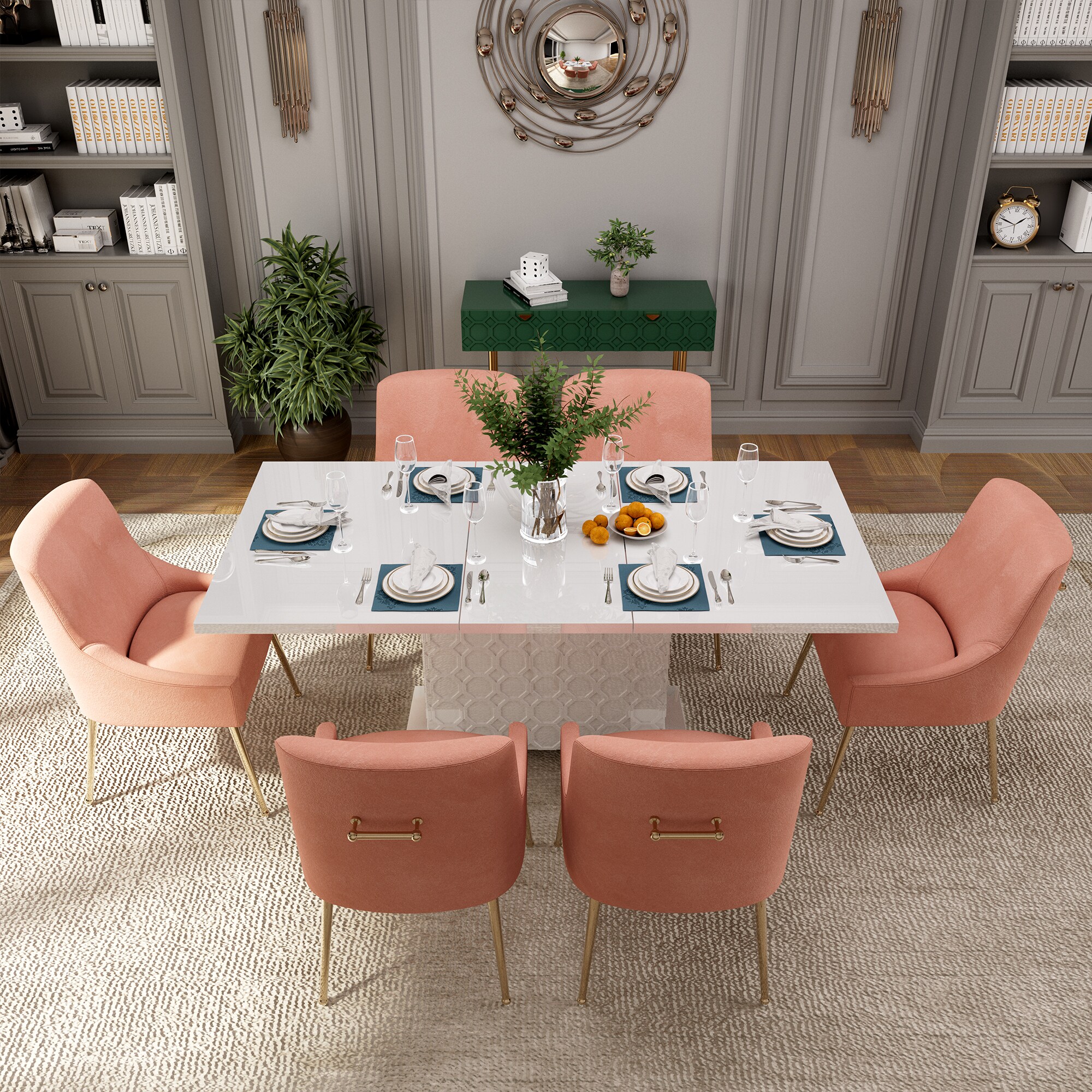 Clihome CL-ST1WH700PK Dining-Sets - View #5