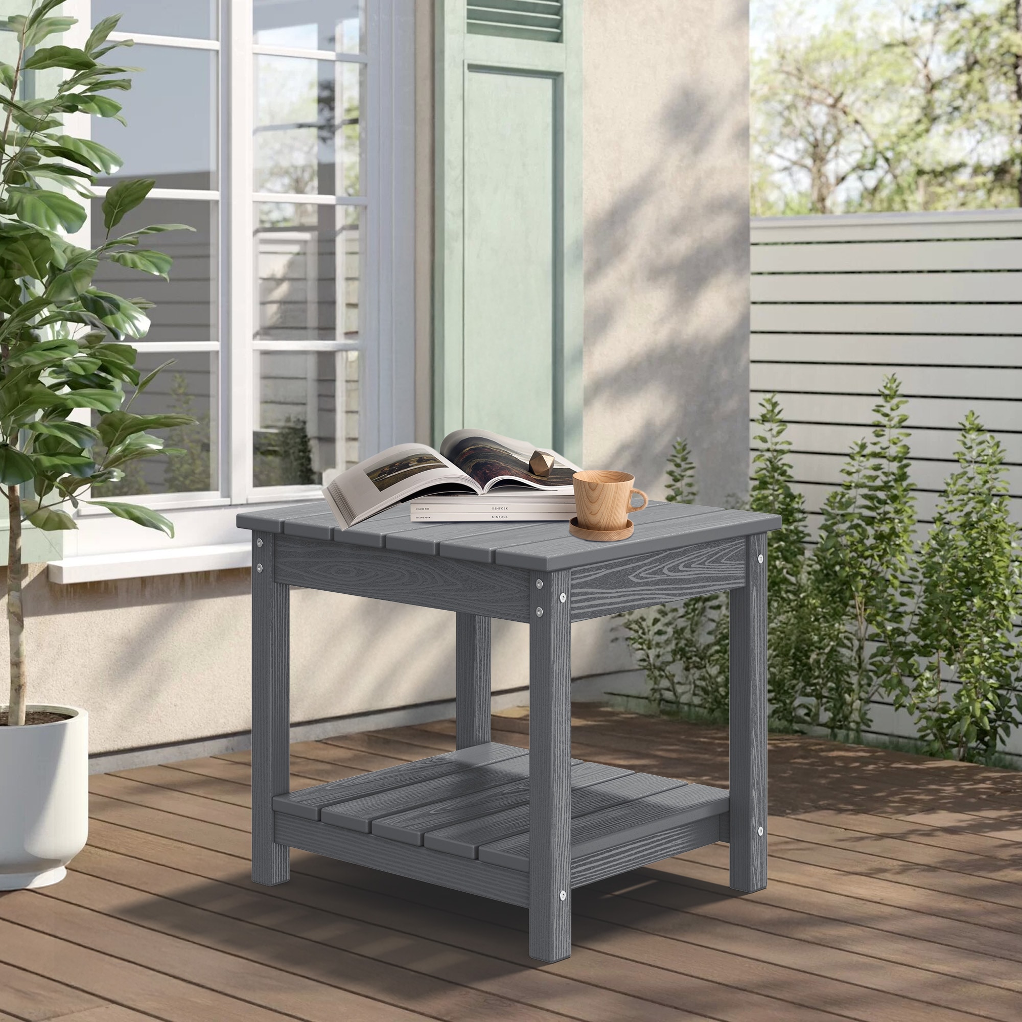 JEAREY PSCJ-GY Patio-Tables - View #2