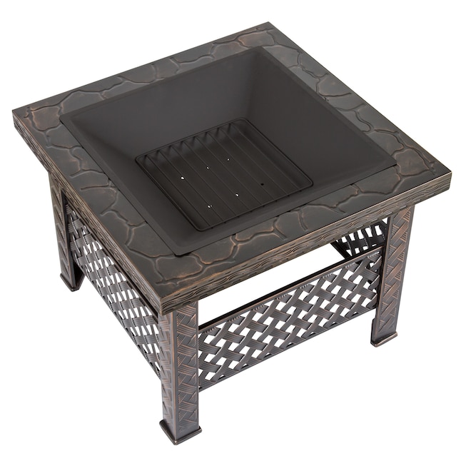 Wood Burning Fire Pits, What Is A Good Size For Square Fire Pit