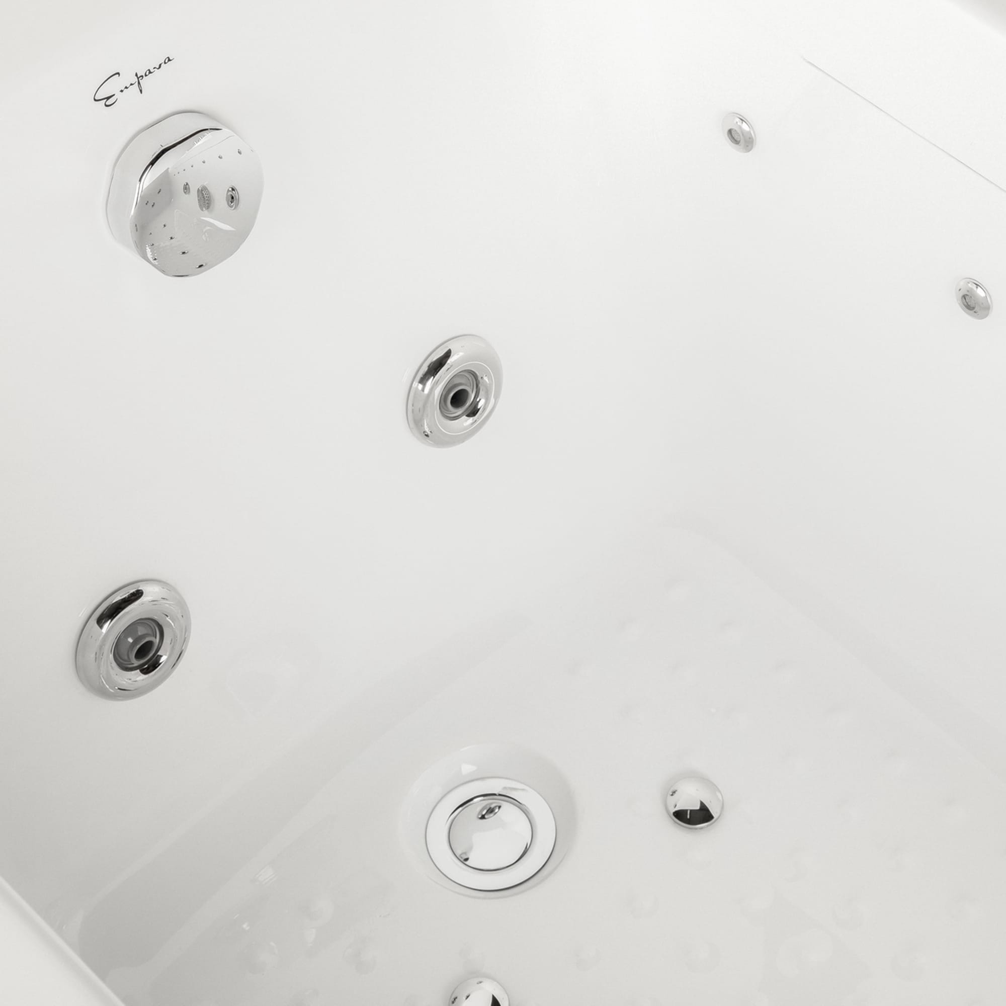 67 in. Whirlpool Combination Massage Bathtub - Empava-67JT351LED