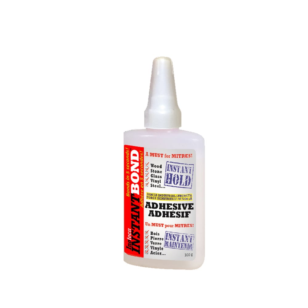 Flexible Super Glue adhesive that bonds flexible and absorbent