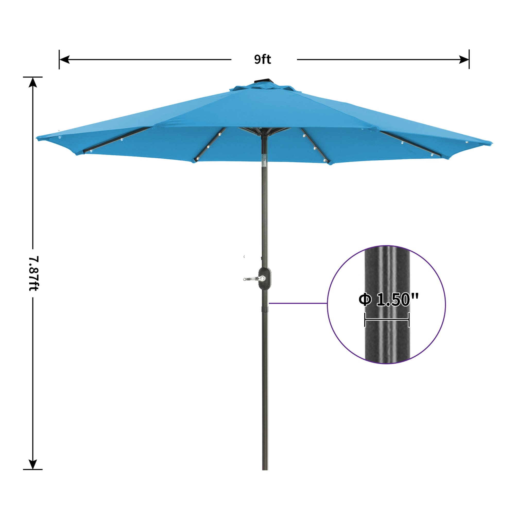 CASAINC YH-OB-OTU009NB Umbrellas-2 - View #10