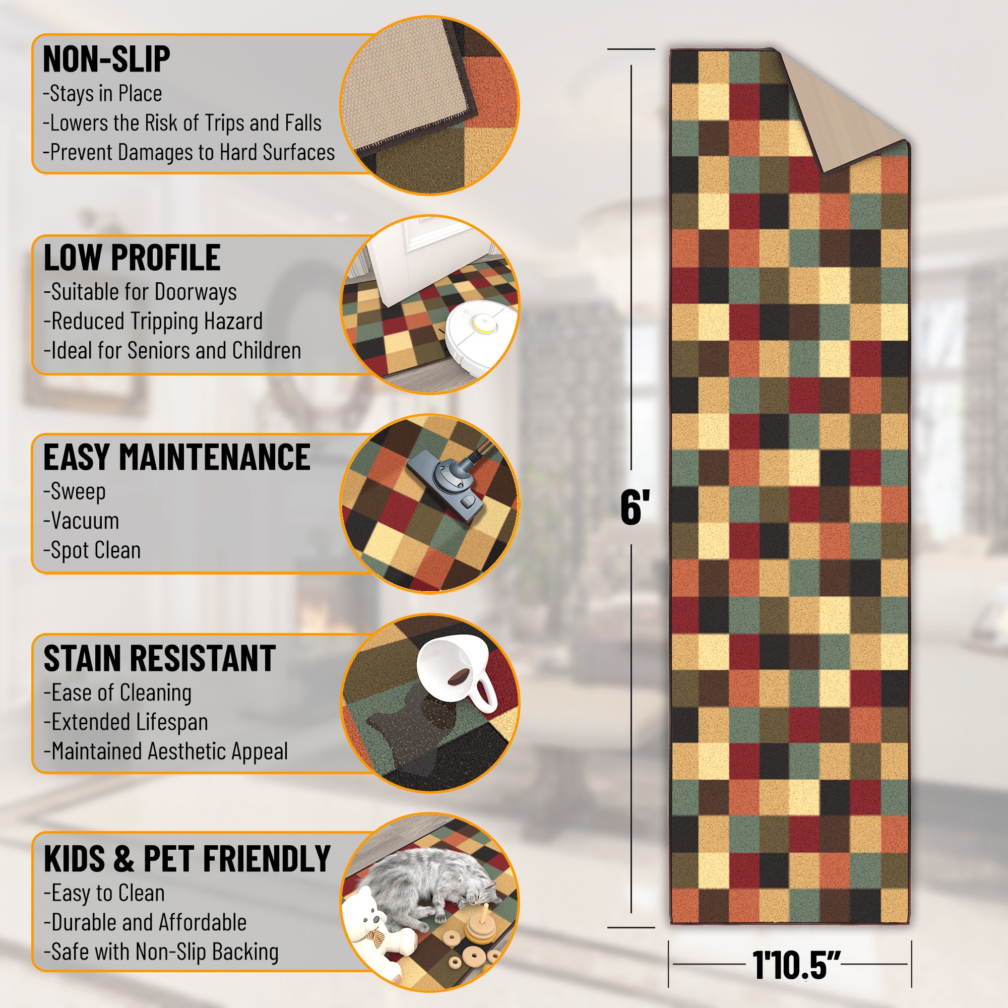 Ottomanson CLS3079-2X7 rugs - View #3