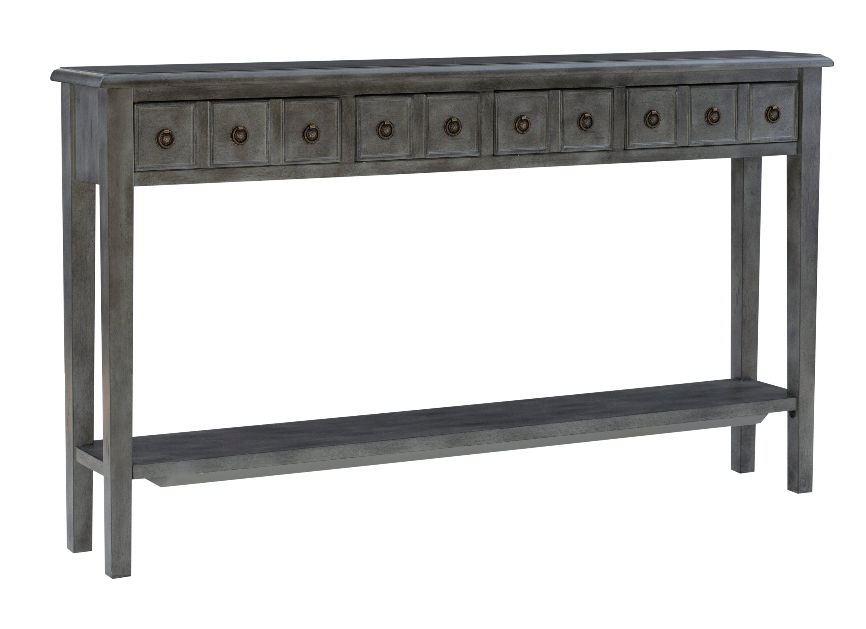 Powell PWLS226 Country Gray Console Table