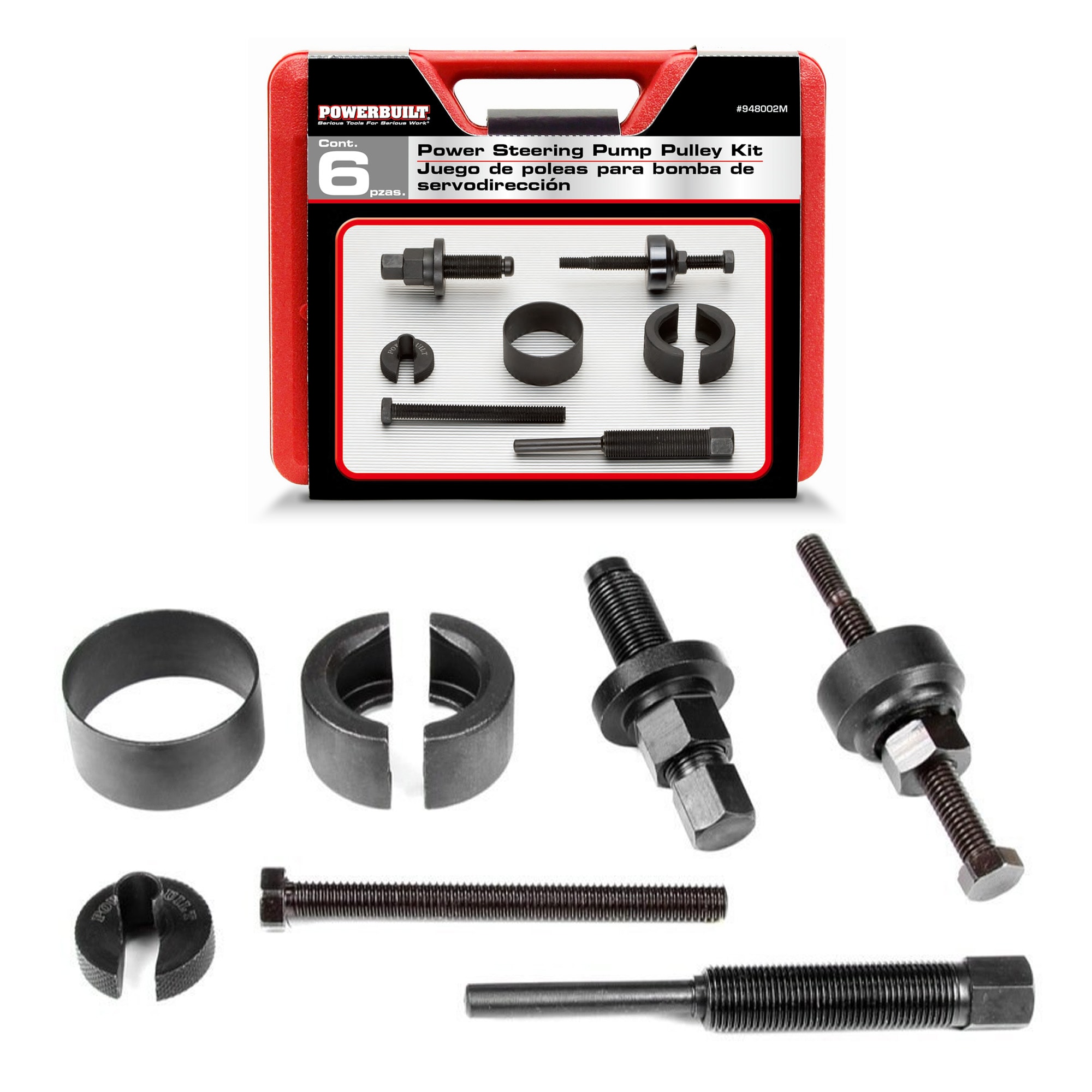 Powerbuilt 948002 Automotive Pump Pulley Kit