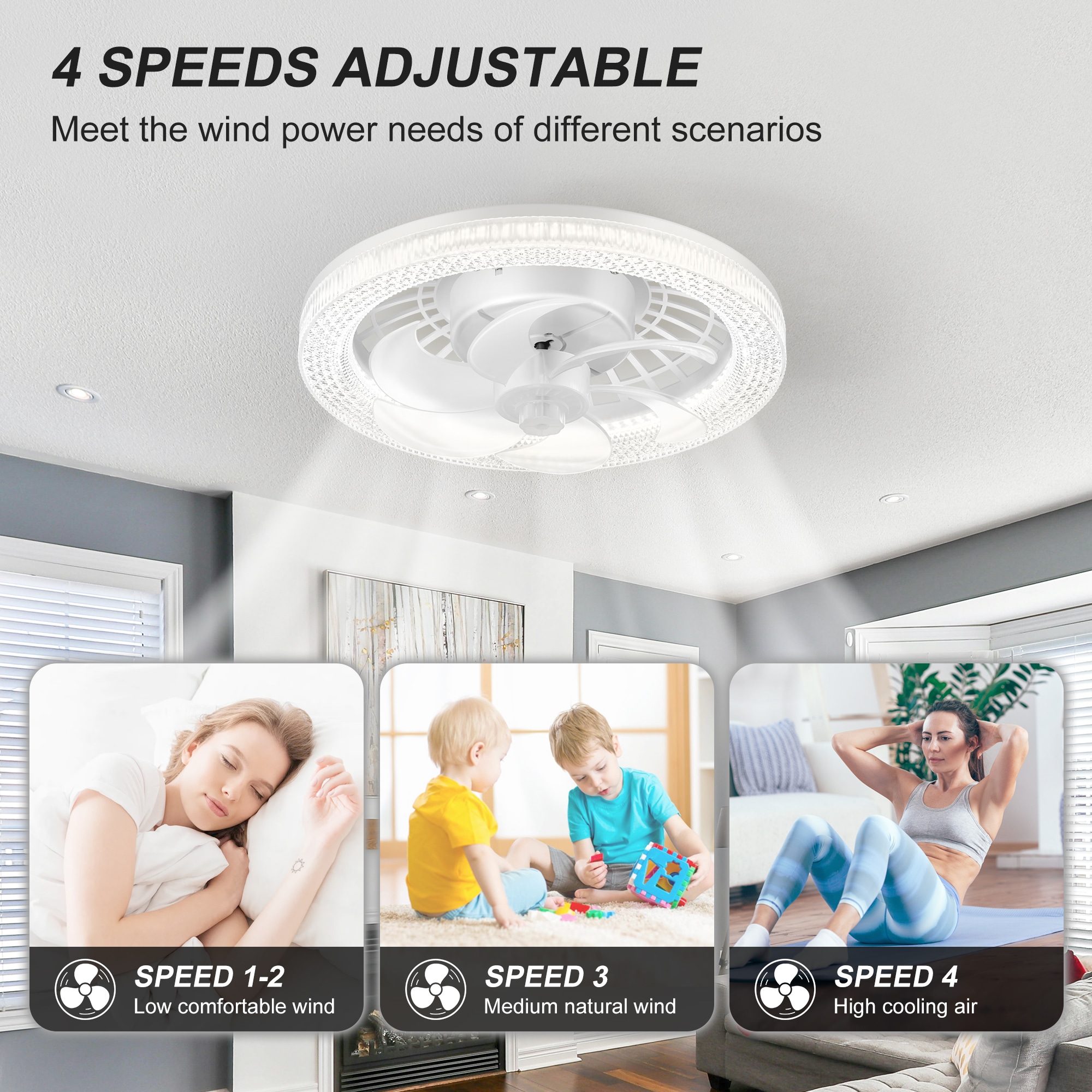Breezary 35023-BK Ceiling-Fans - View #7