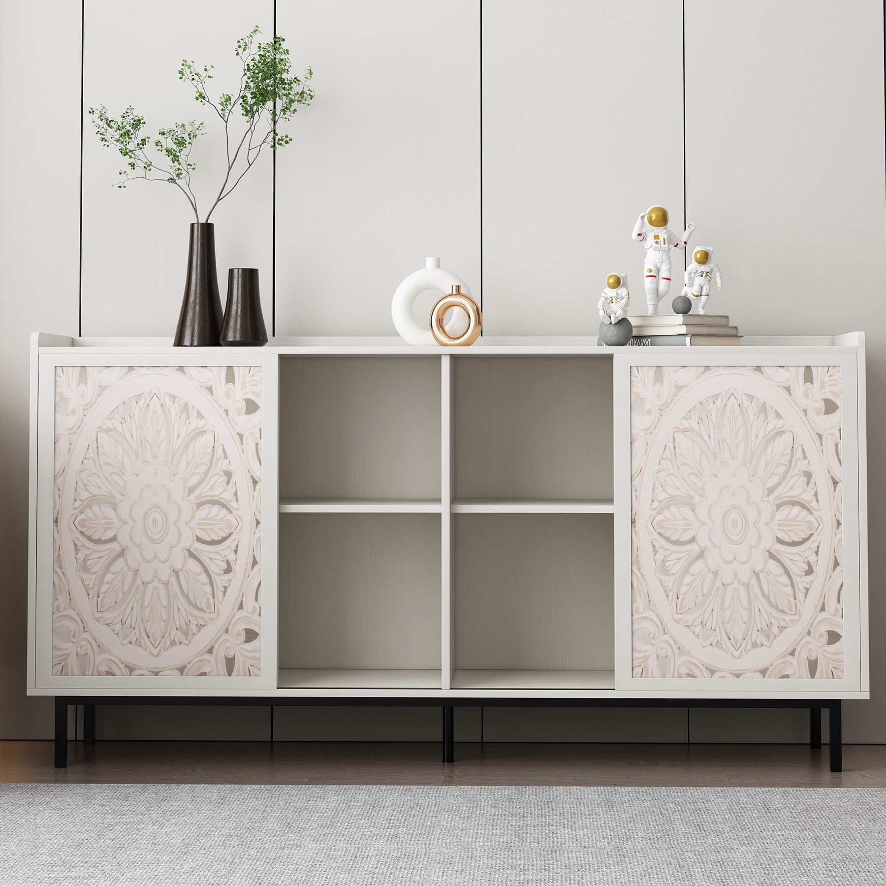 SINOFURN SYB930031WT Dining-Kitchen-Storarge - View #5