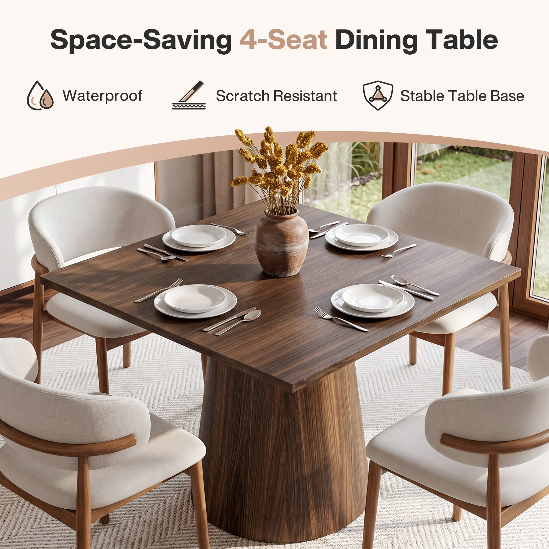 Tribesigns LWOYJL-1308YY Dining-Tables - View #6