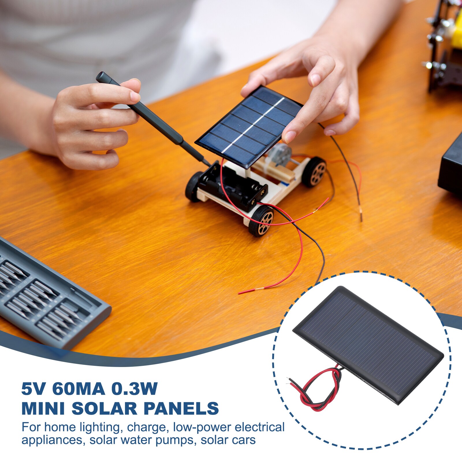 Unique Bargains S25093000UX9162 Solar-Panels - View #4