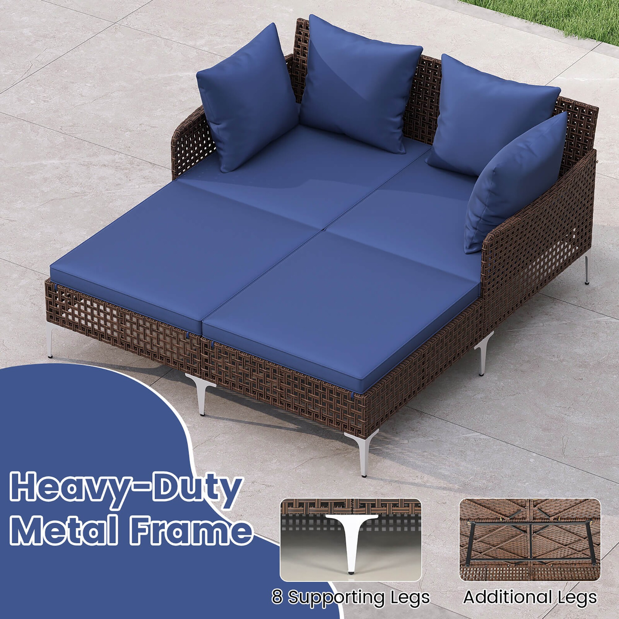 Costway HCST08862 Chaises-Settees - View #4