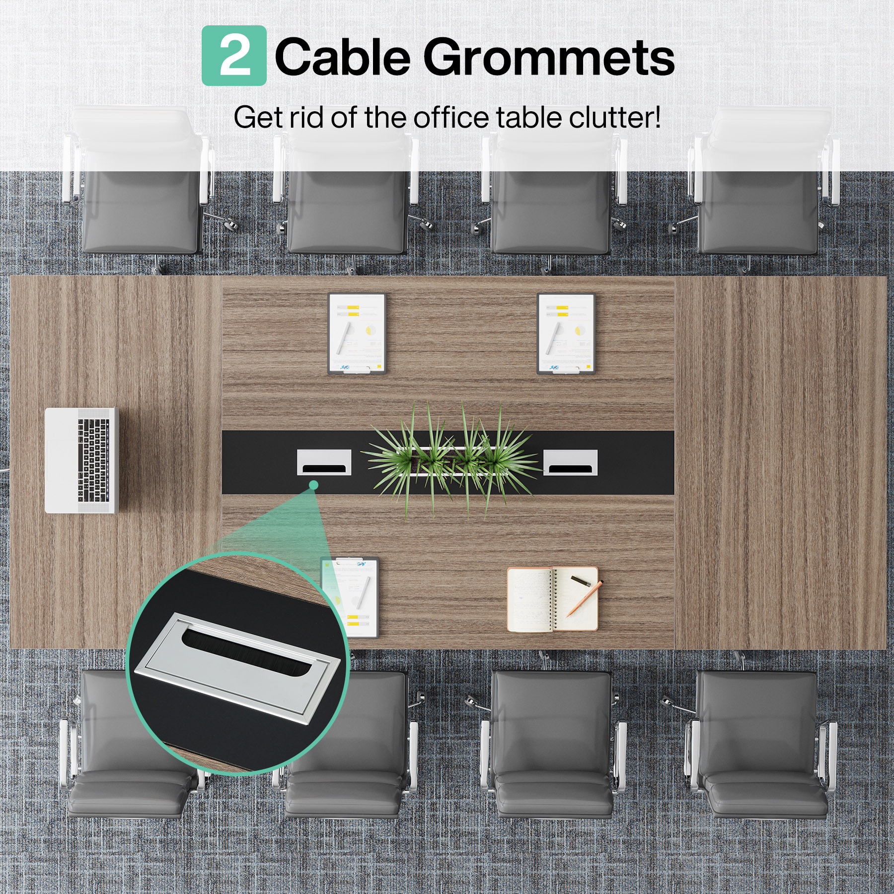 Tribesigns LWFD-XK00729 Office-Tables - View #8