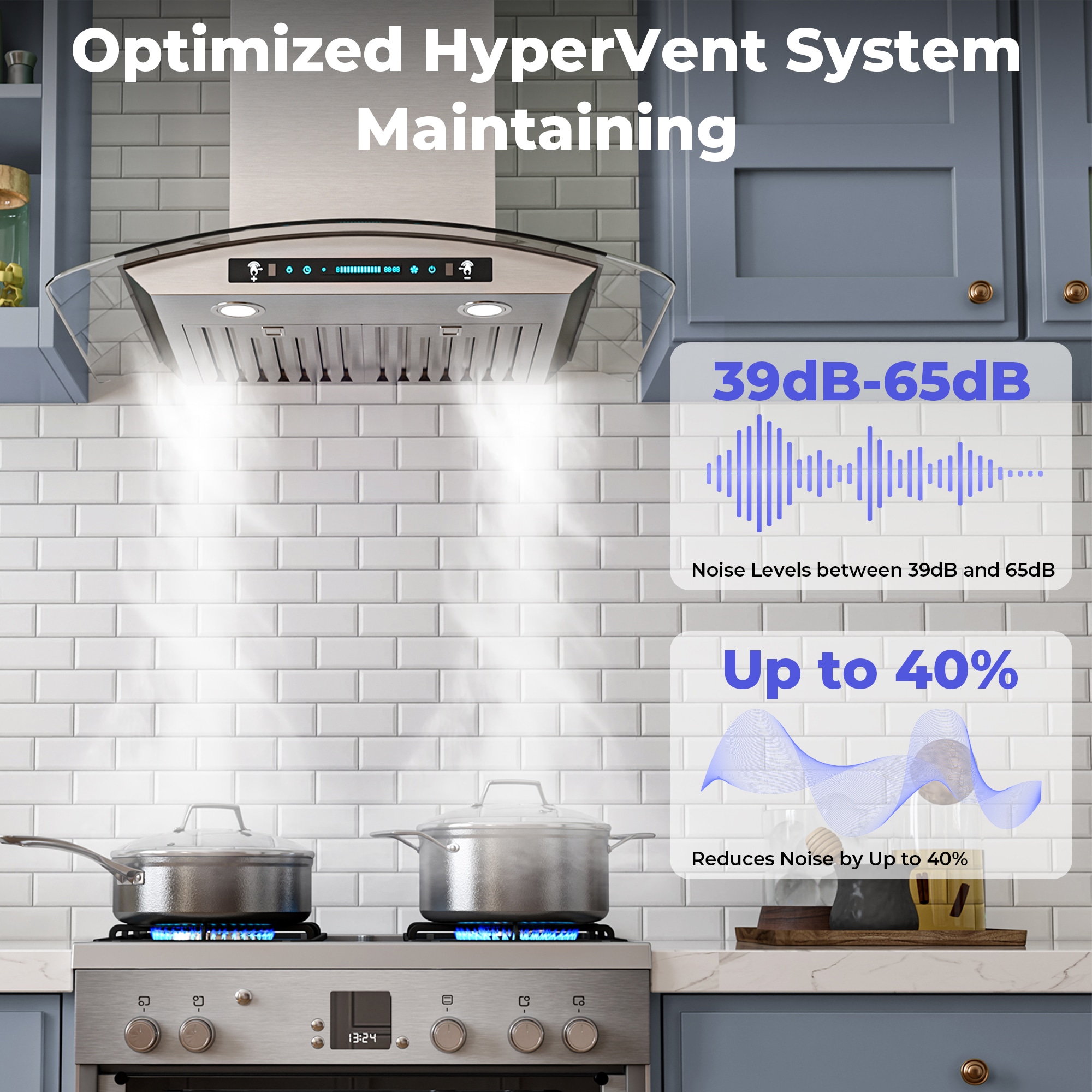 DZS DIKP03-30 Wall-Mounted-Range-Hoods - View #4