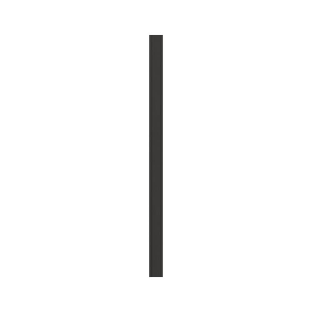Matte Black Aluminum Cabinet Bar Pull with Mounting Hardware