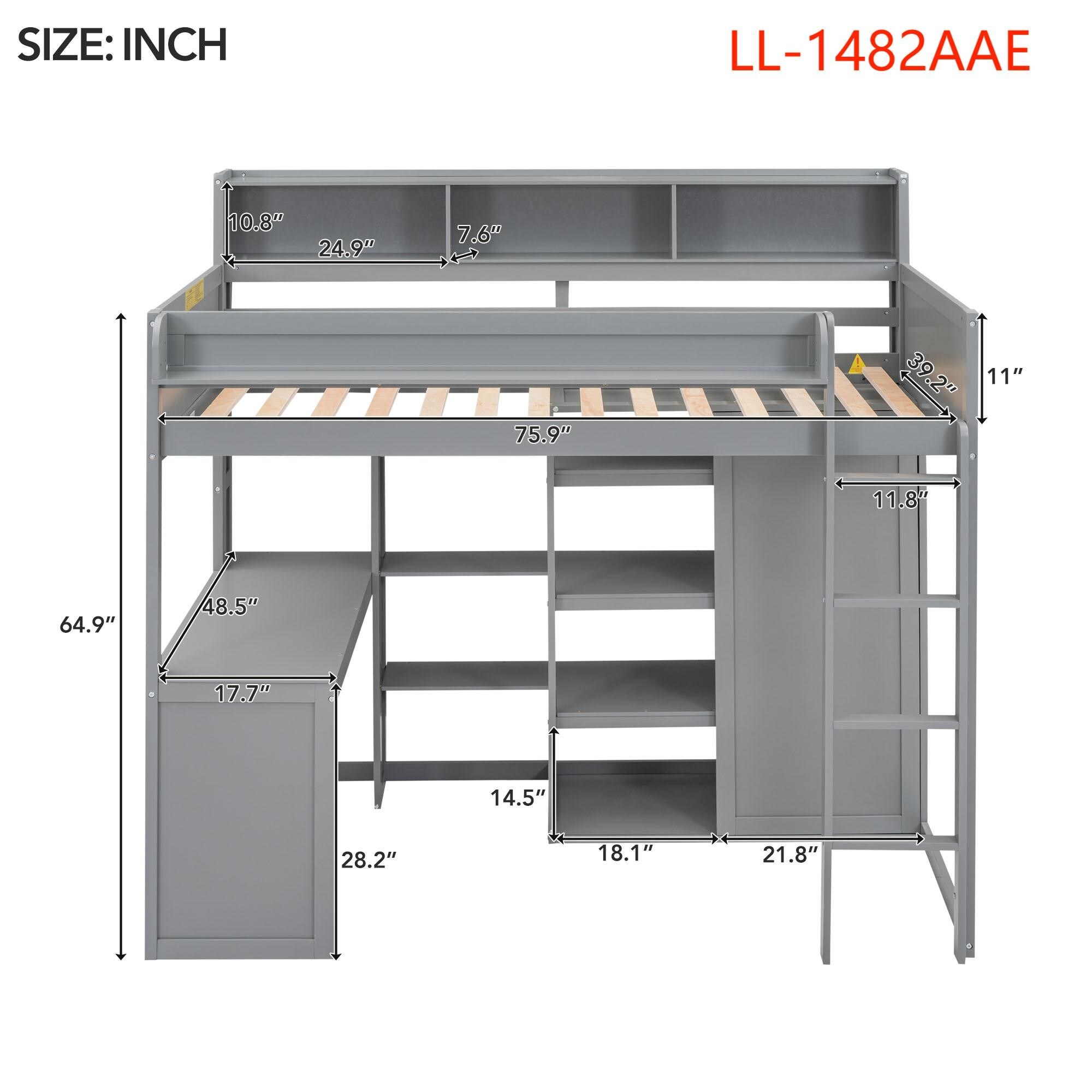 Yiekholo LL-1482AAE Bunk-Beds - View #8
