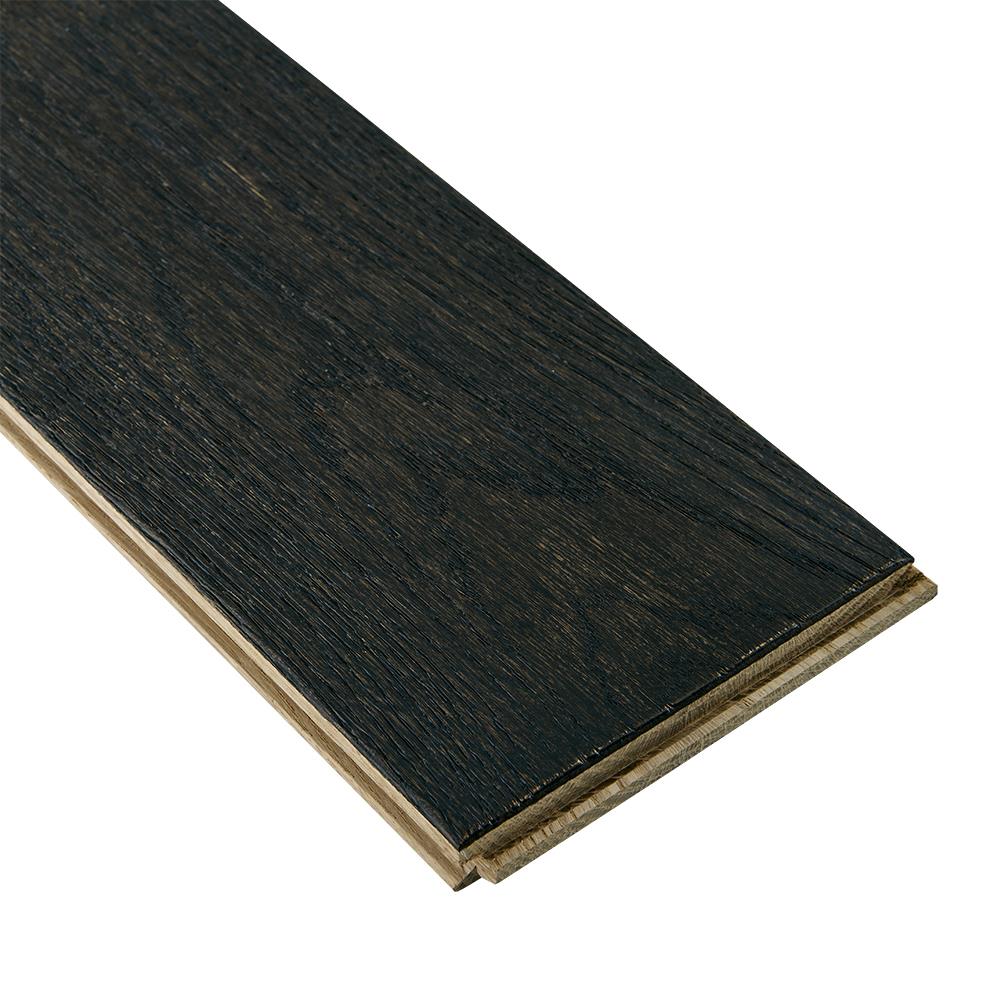 Bruce (Sample) Nature Of Wood Premium Dark Brown Oak 3/4-in Solid ...