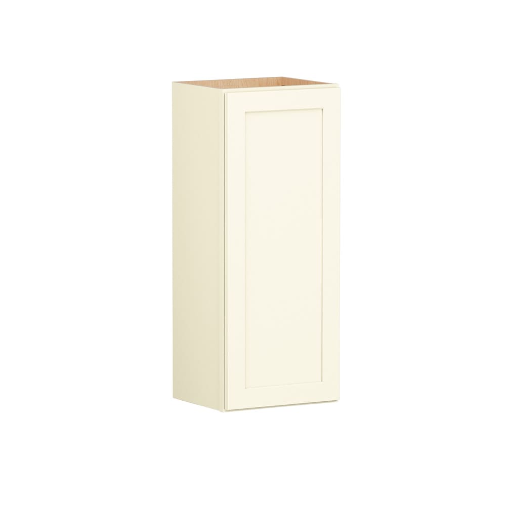 Shenandoah - Breckenridge FOL 15-in W x 36-in H x 12-in D Vanilla Painted Wall Fully Assembled Ca...