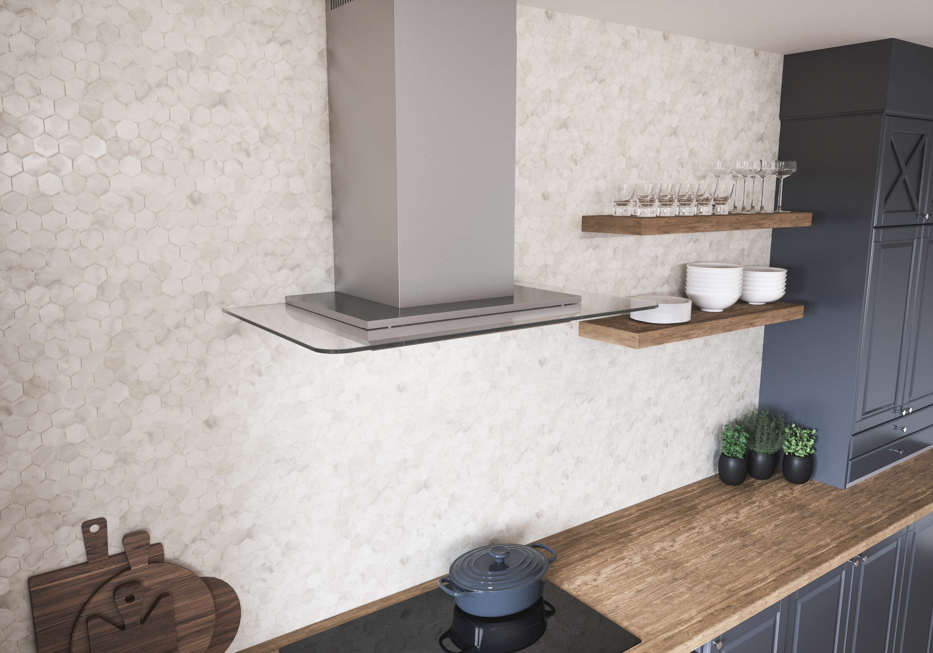Zephyr ZVO-M90BG Wall-Mounted-Range-Hoods - View #3