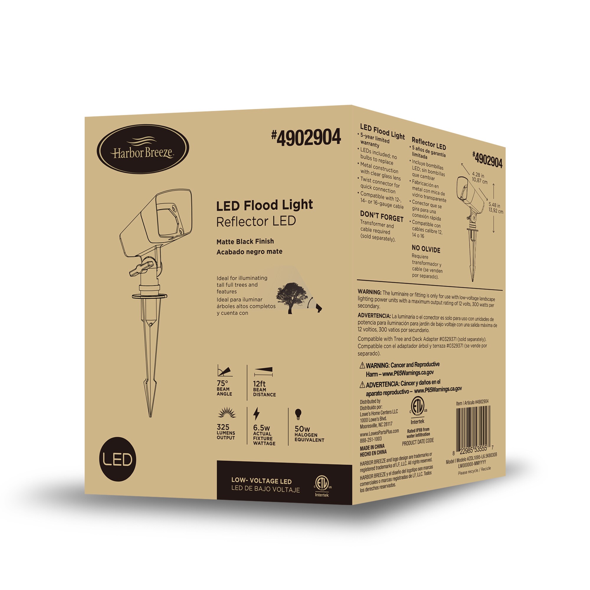 Harbor Breeze ZDL1095-L6.5K8030B Spot-Lights - View #2