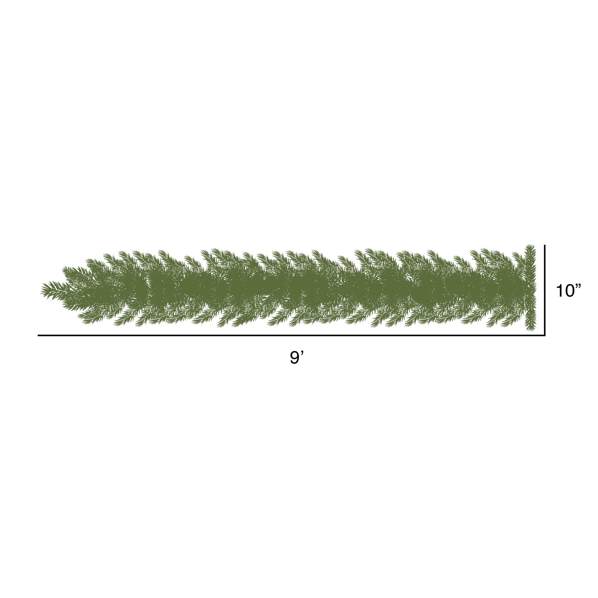 Vickerman A808819LED Artificial-Christmas-Garland - View #2