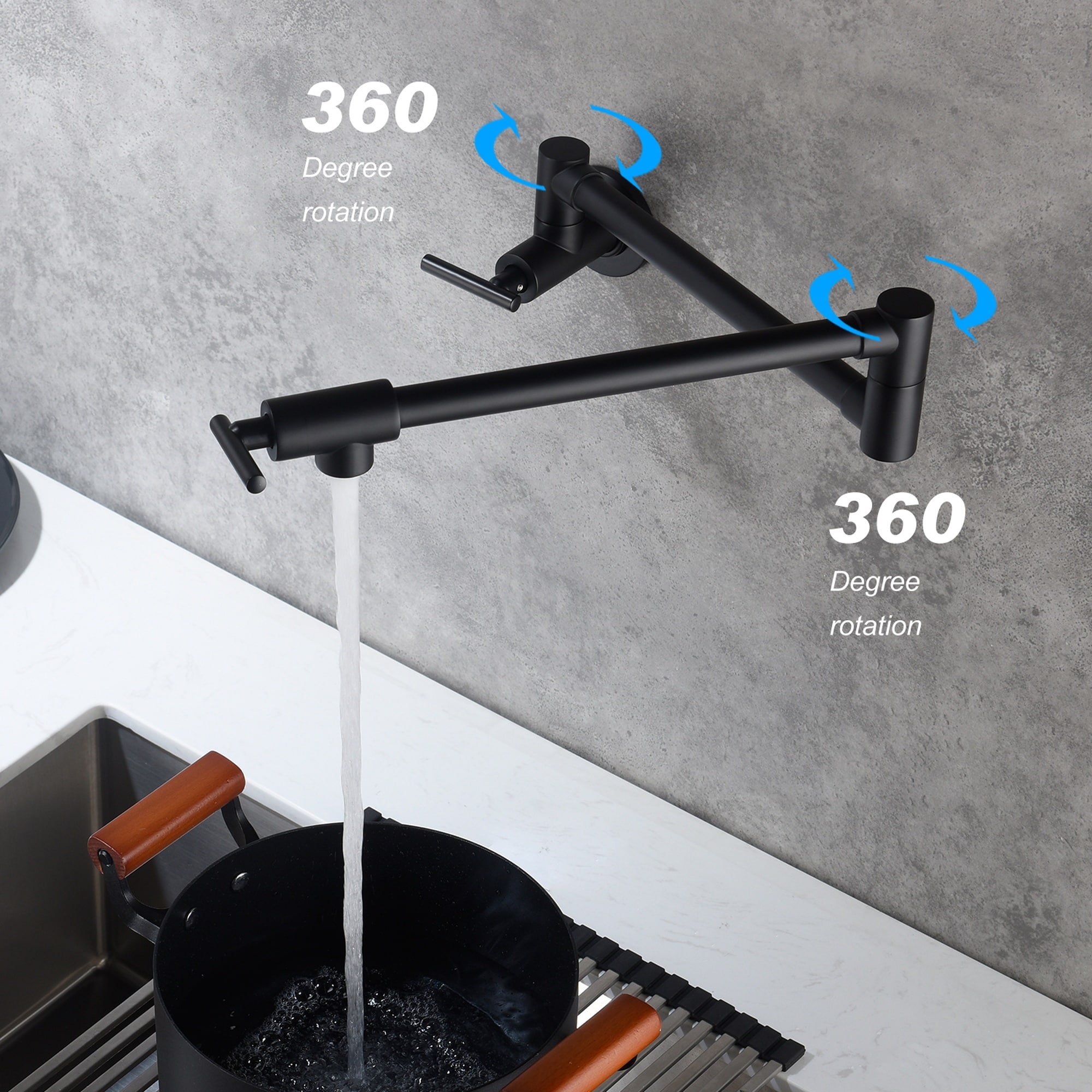 Vorene J-DUL850CIAJWP Kitchen-Faucets - View #5