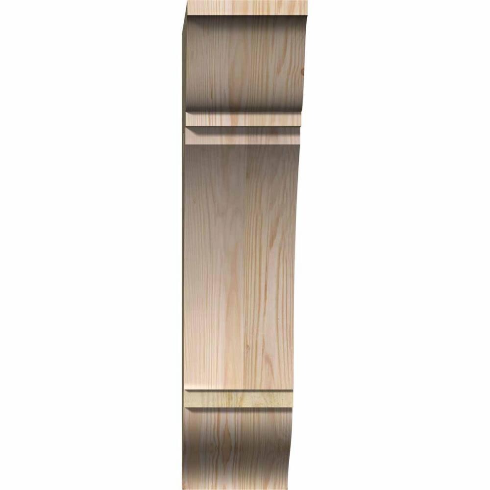 Ekena Millwork BKT06X18X26THR01RDF Exterior-Brackets-Braces - View #2