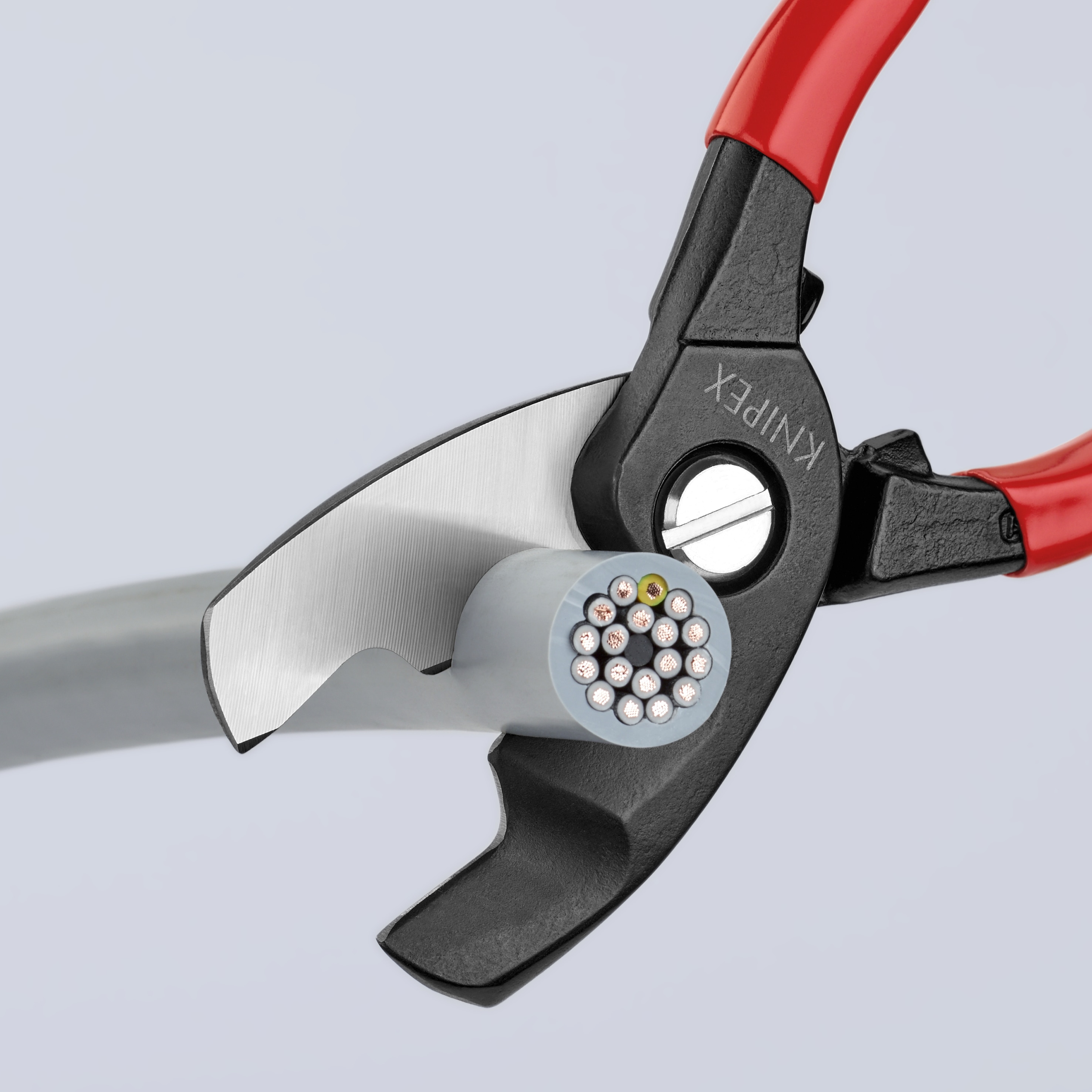 KNIPEX 95-11-200 SBA sidecutters - View #3
