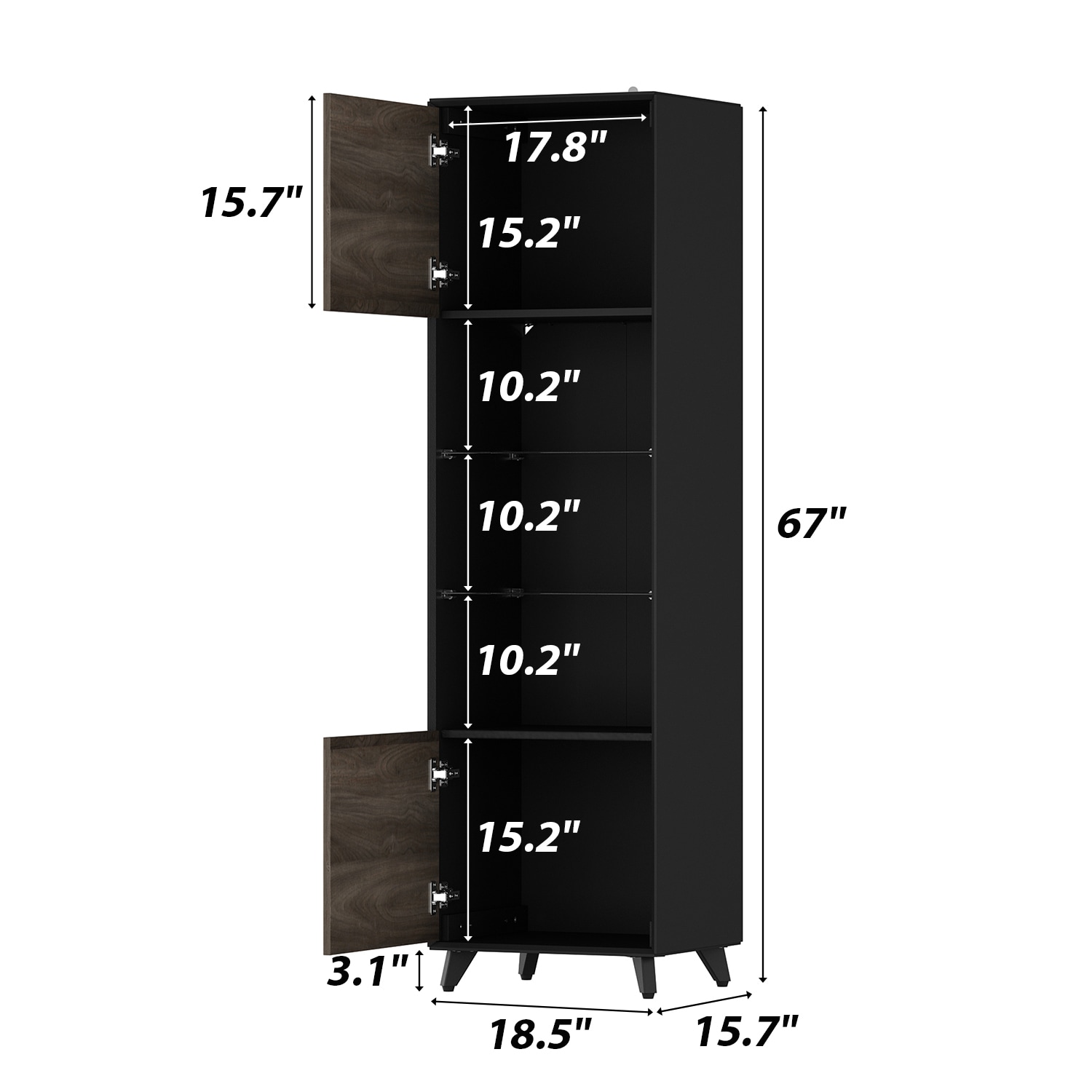 FUFU&GAGA LJY-KF330038-01 bookcases - View #10