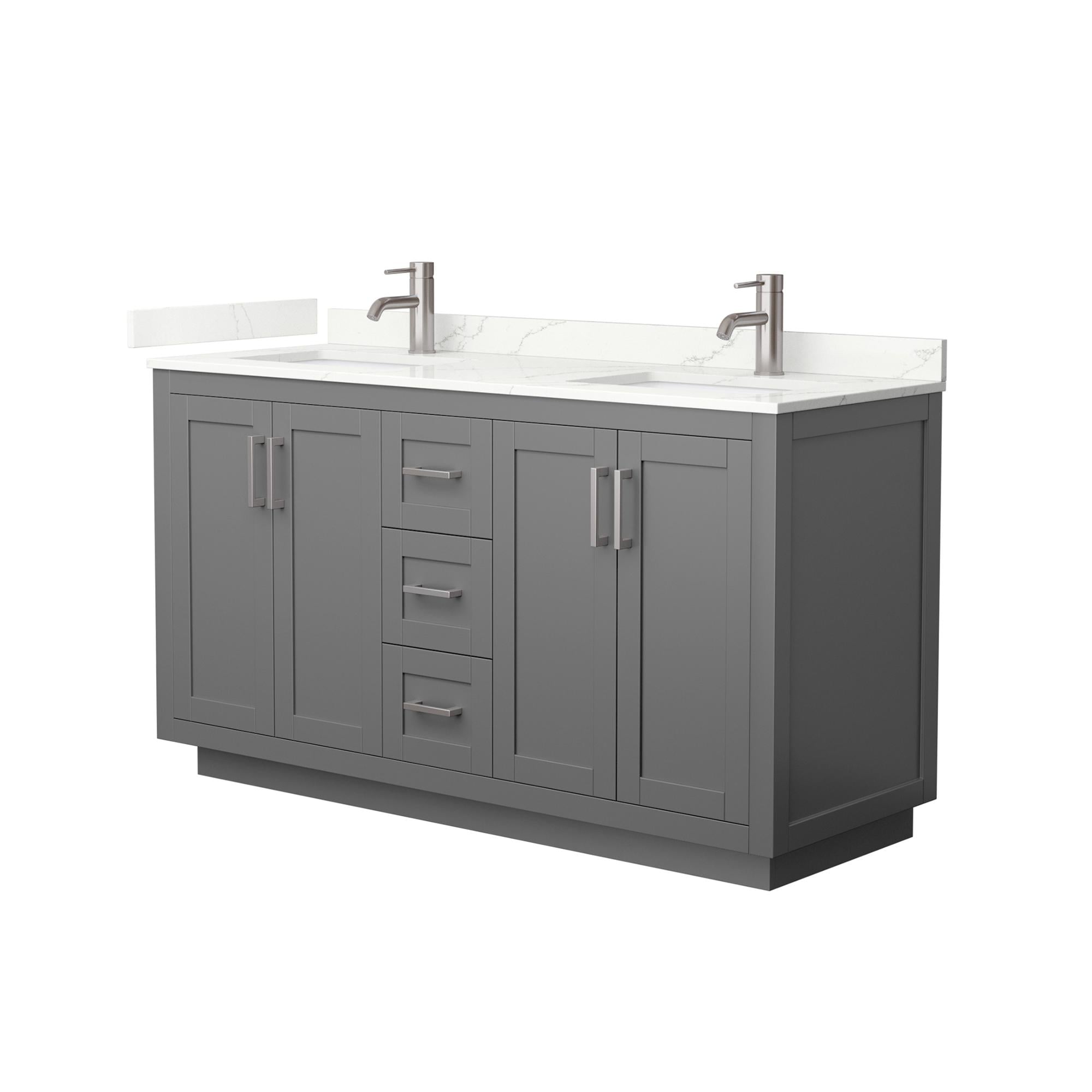 Wyndham Collection WCF292960DKGGTUNSMXX Bath-Vanity-Combo - View #2
