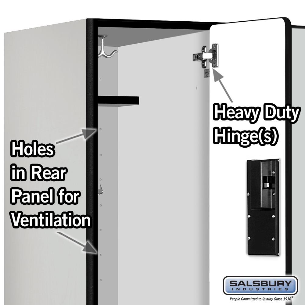 SALSBURY INDUSTRIES 32361GRY Storage-Lockers - View #4