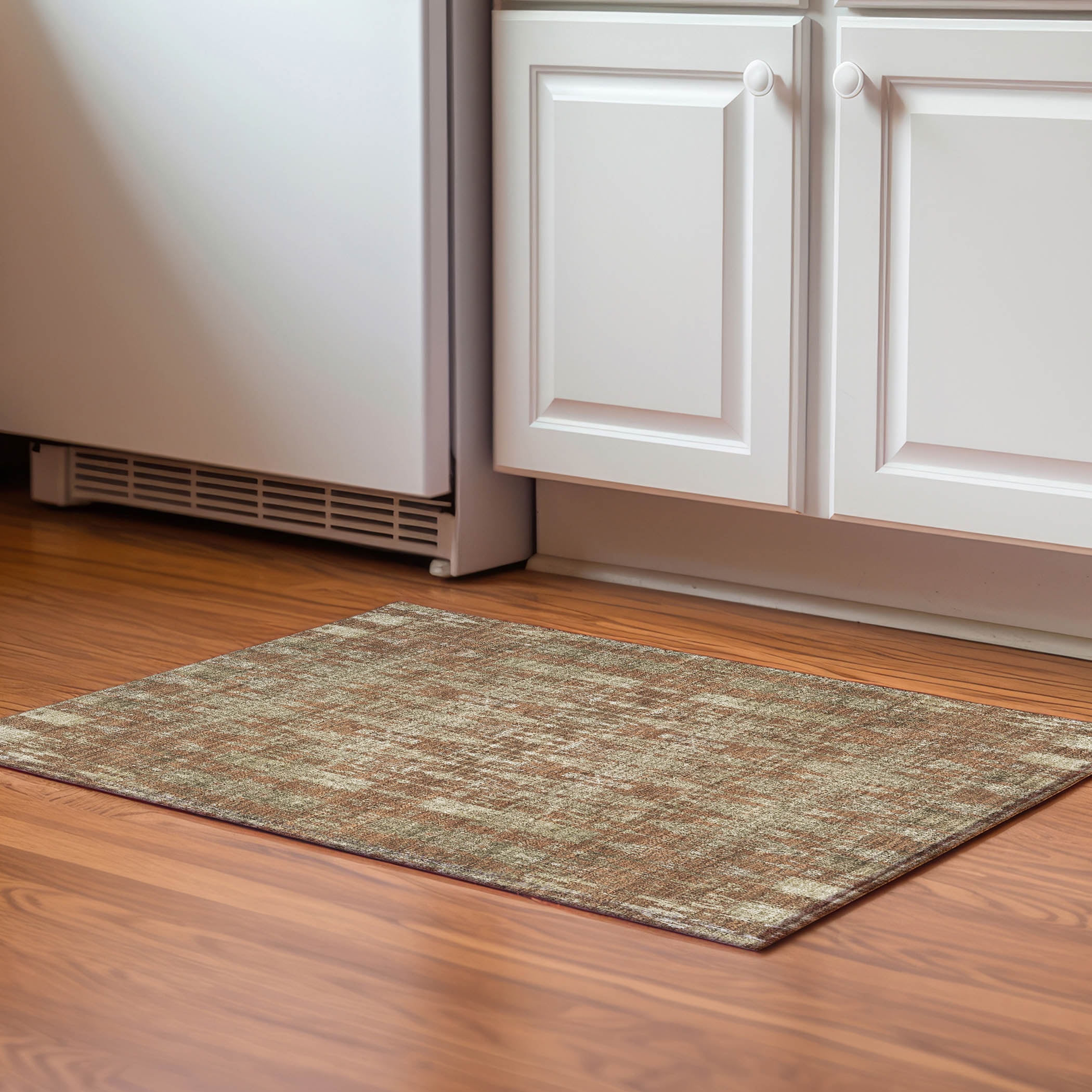 Addison Rugs AMF580PK20X30 Mayfield AMF580PK 2 x 3 (ft) Loomed Paprika Rectangular Indoor Geometric Machine washable Pet Friendly Area rug