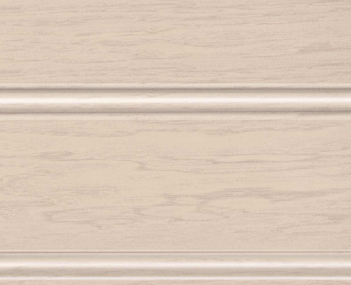 KraftMaid CMS.H16H 4-in W x 3-in H Translucent Limestone Stained Hickory Kitchen Cabinet Sample (Sample Chip)