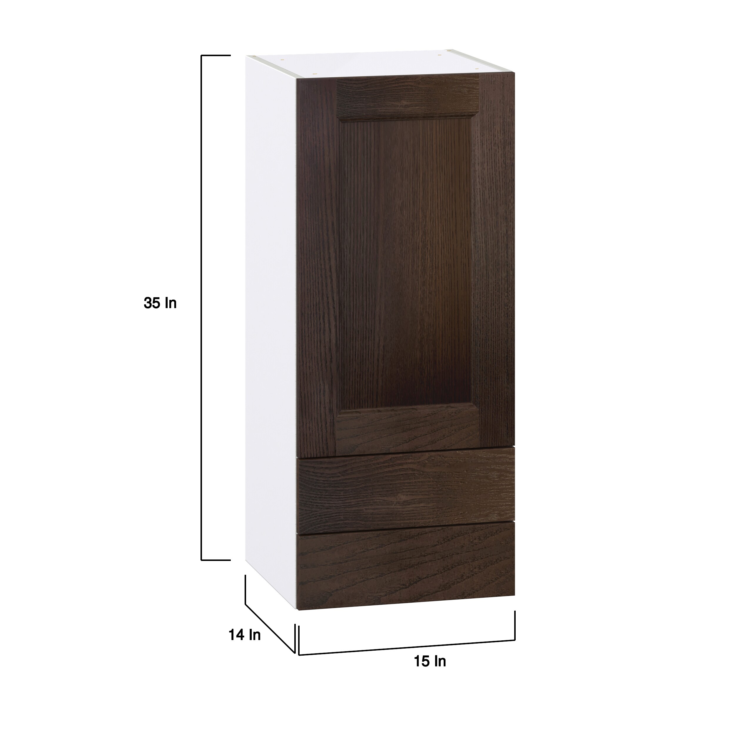Hugo&Borg DSW1535B(L/R)-MO Cabinets-Kitchen - View #4