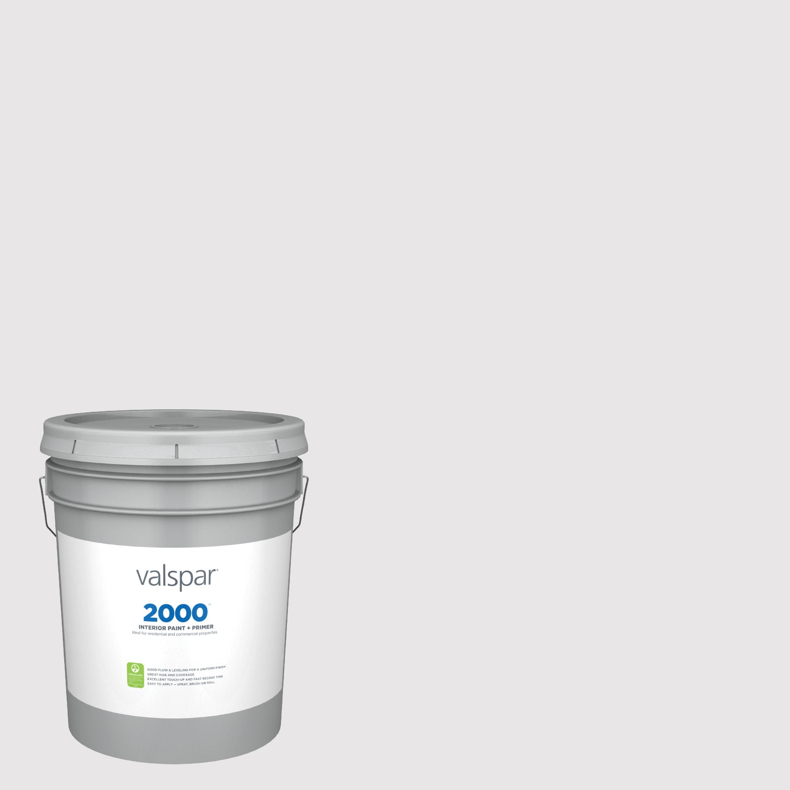 Valspar 7004-1-30104 2000 Flat Winter Dawn 7004-1 Latex Interior Paint Paint + Primer ( 5-gallon )