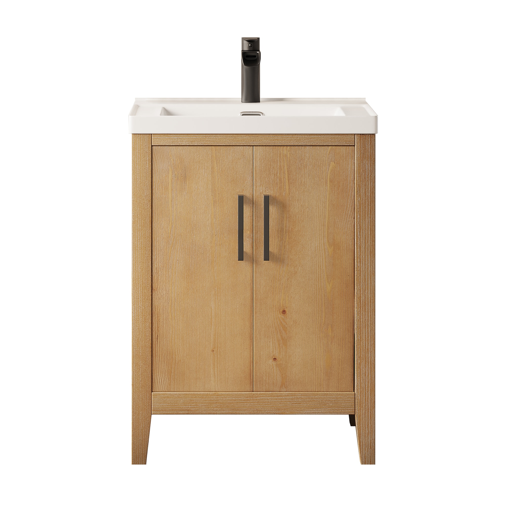 Altair 566024-WF-WH-NM Bath-Vanity-Combo - View #2