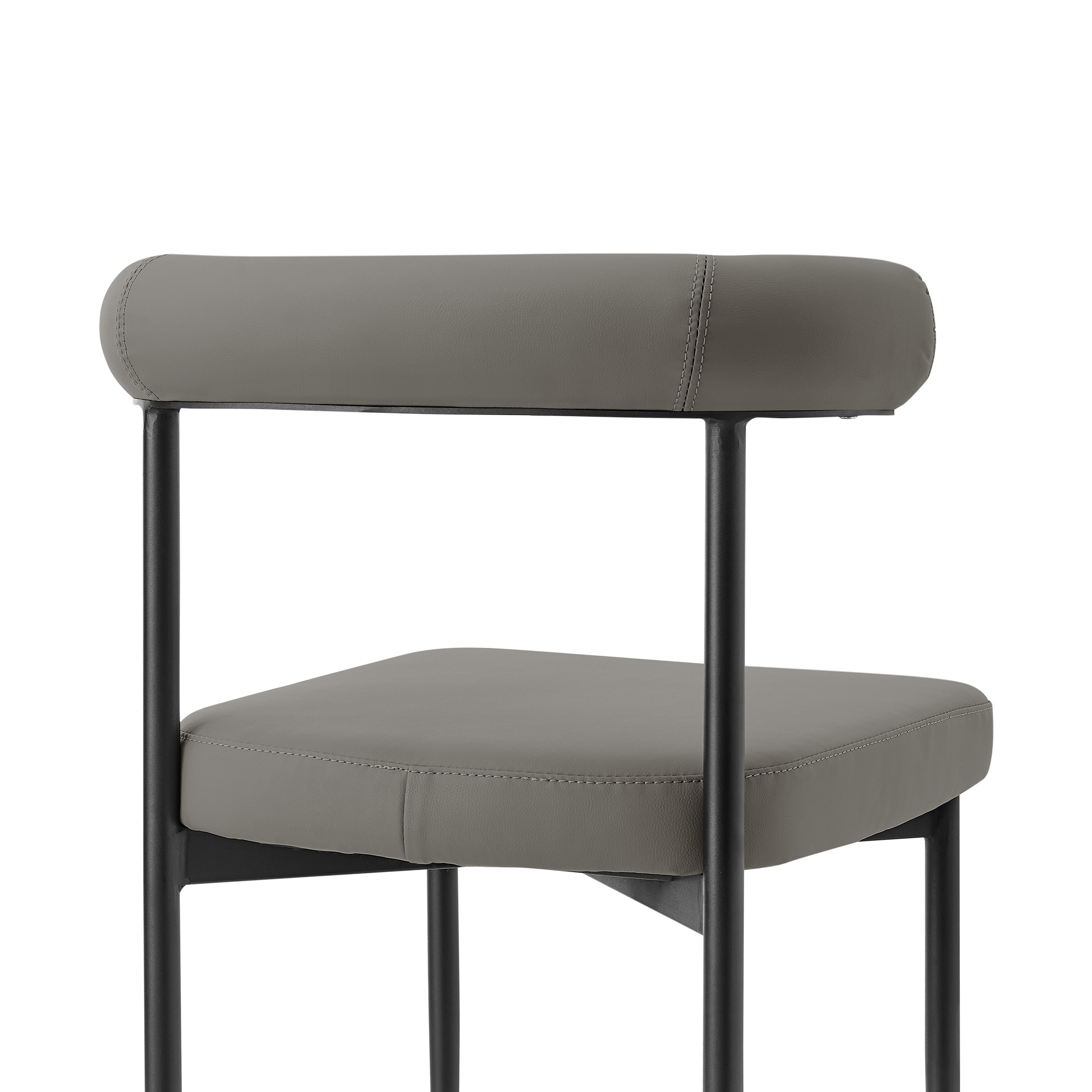 Armen Living LCSNSIBLKPGRY Dining-Chairs - View #7