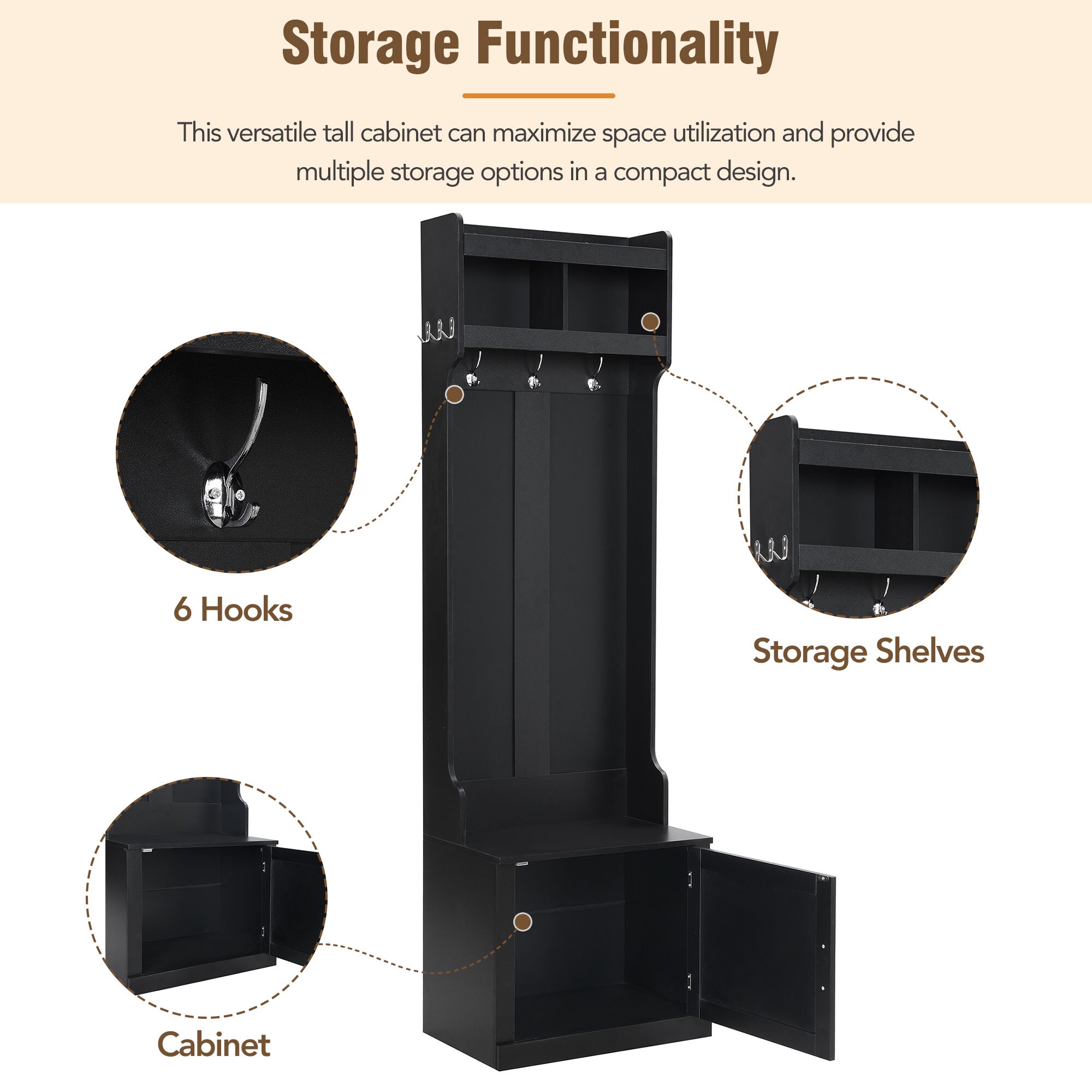 ModernLuxe N721P249243B Coatrack-Stands-Pedestals - View #4