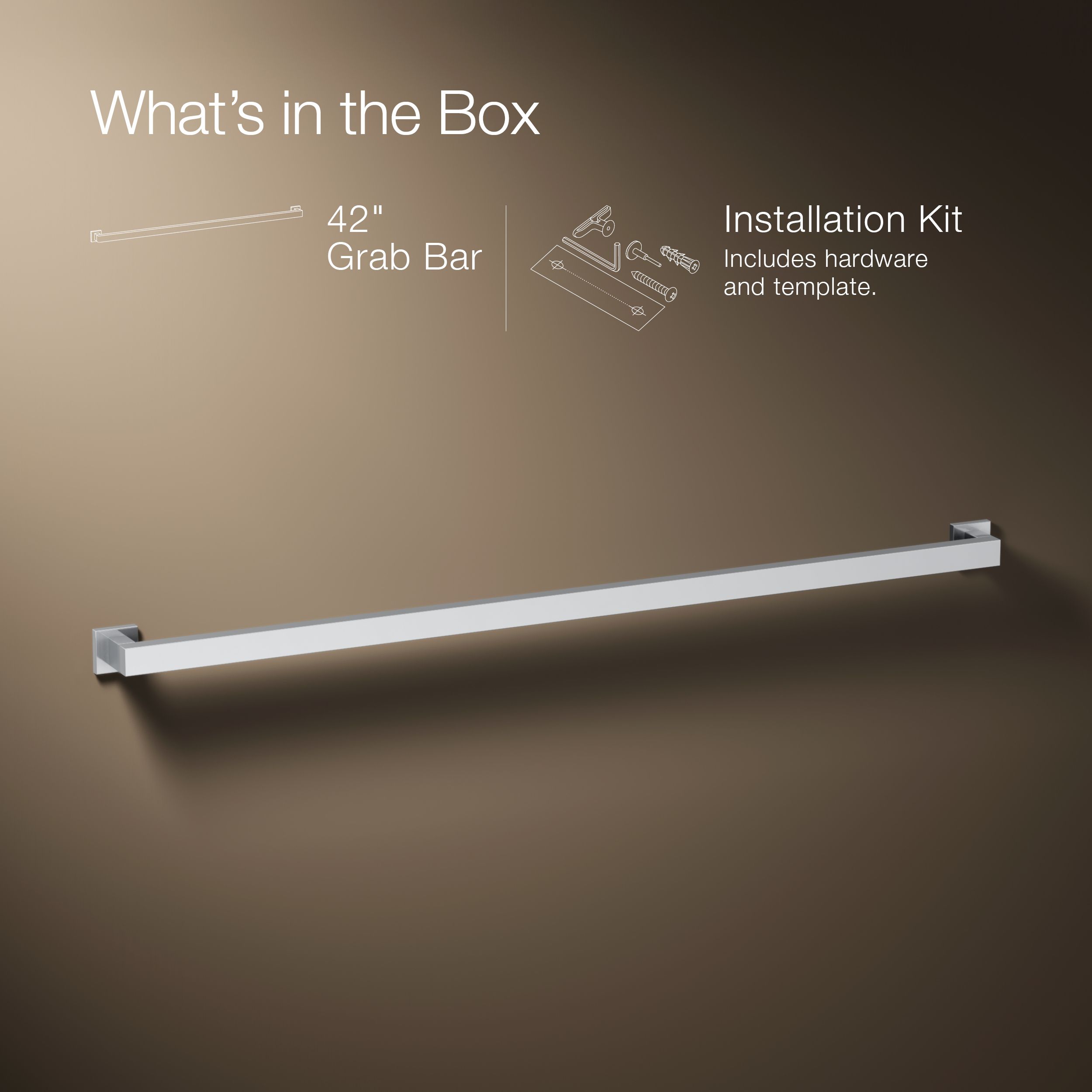 KOHLER K-23297-CP Grab-Bars - View #8