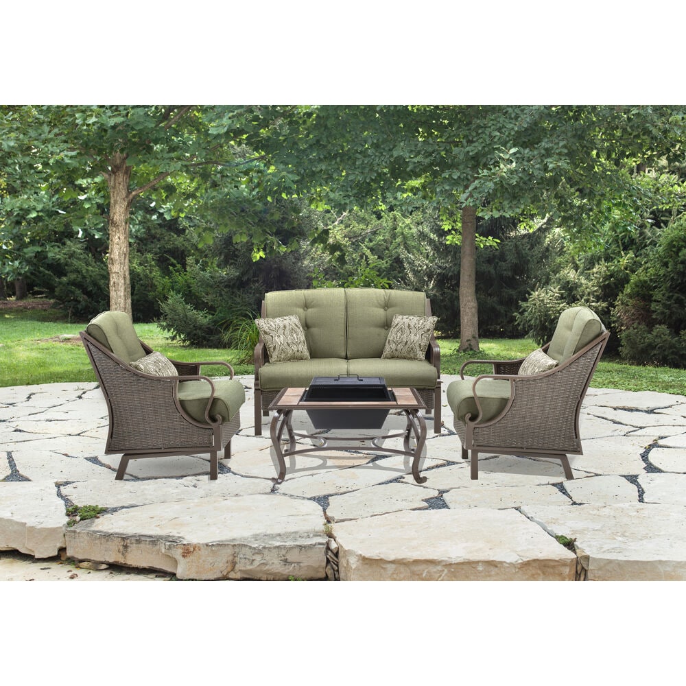 Hanover VEN4PCCUSH-MDW Patio-Furniture-Cushions - View #4
