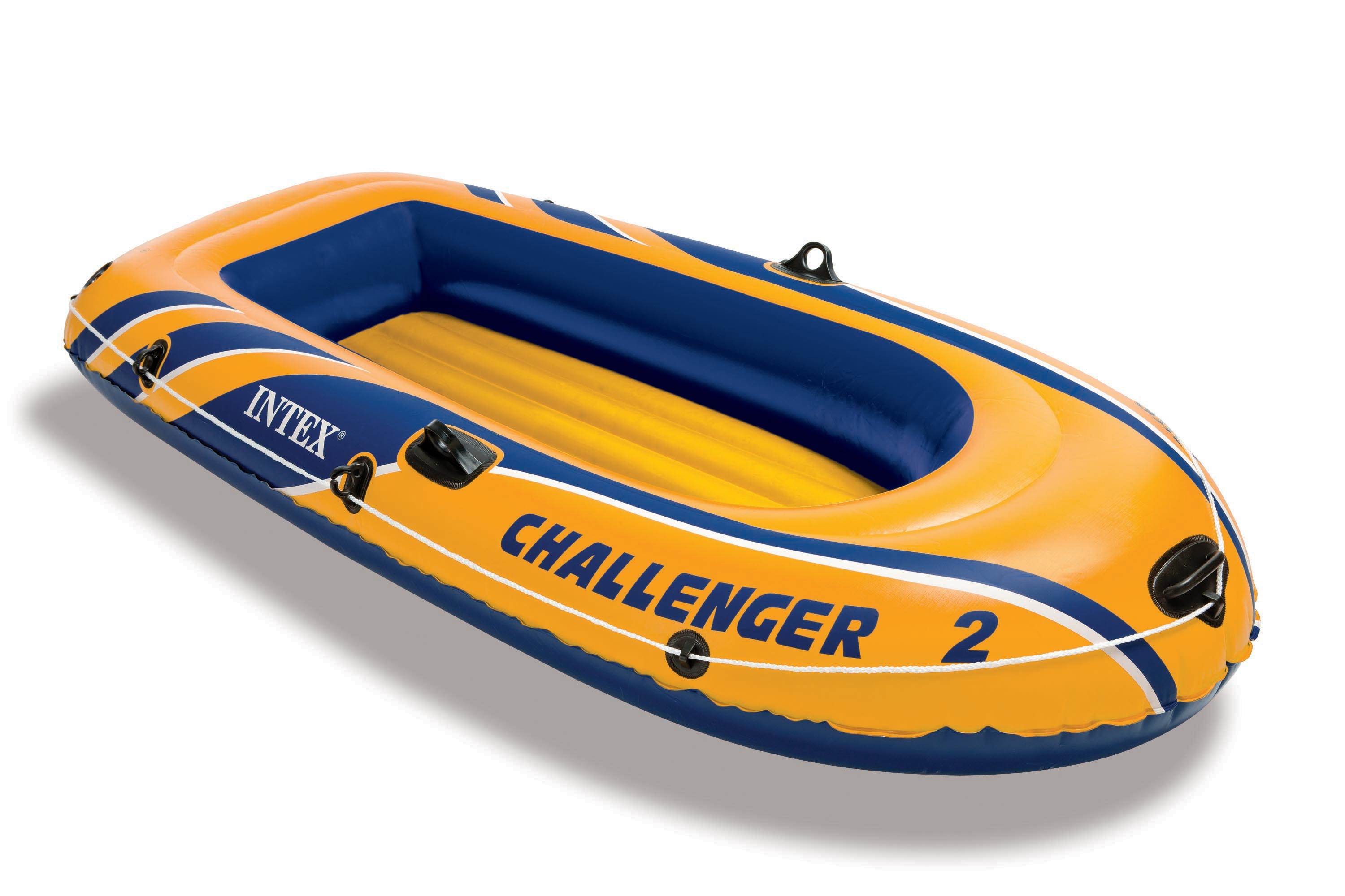 Intex Recreation Inflatable Challenger Boat Set - 2 seater