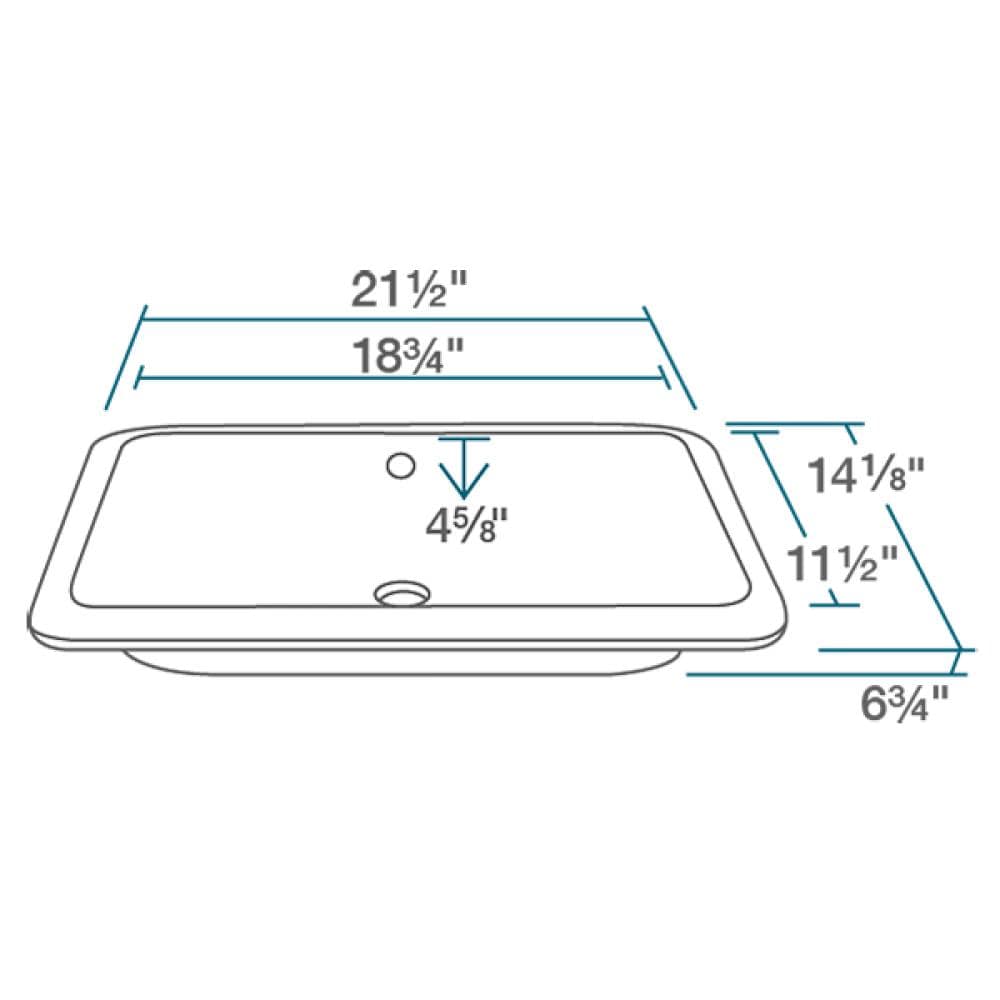 Rene R2-1001-W-PUD-C Bath-Sink - View #7
