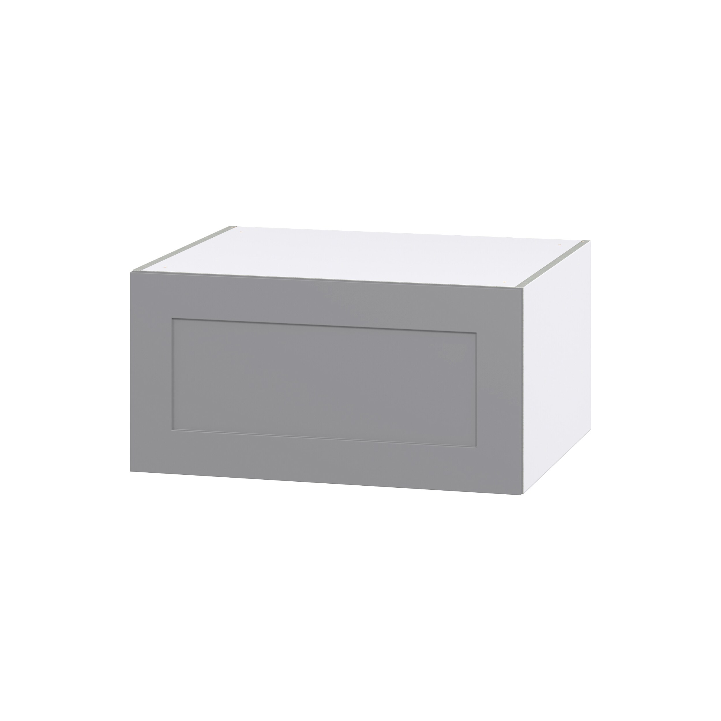 Hugo&Borg DSWLU301524-BM Beaumont 30-in W x 15-in H x 24-in D Slate Gray Wall Fully assembled Cabinet (Flat Panel Shaker)