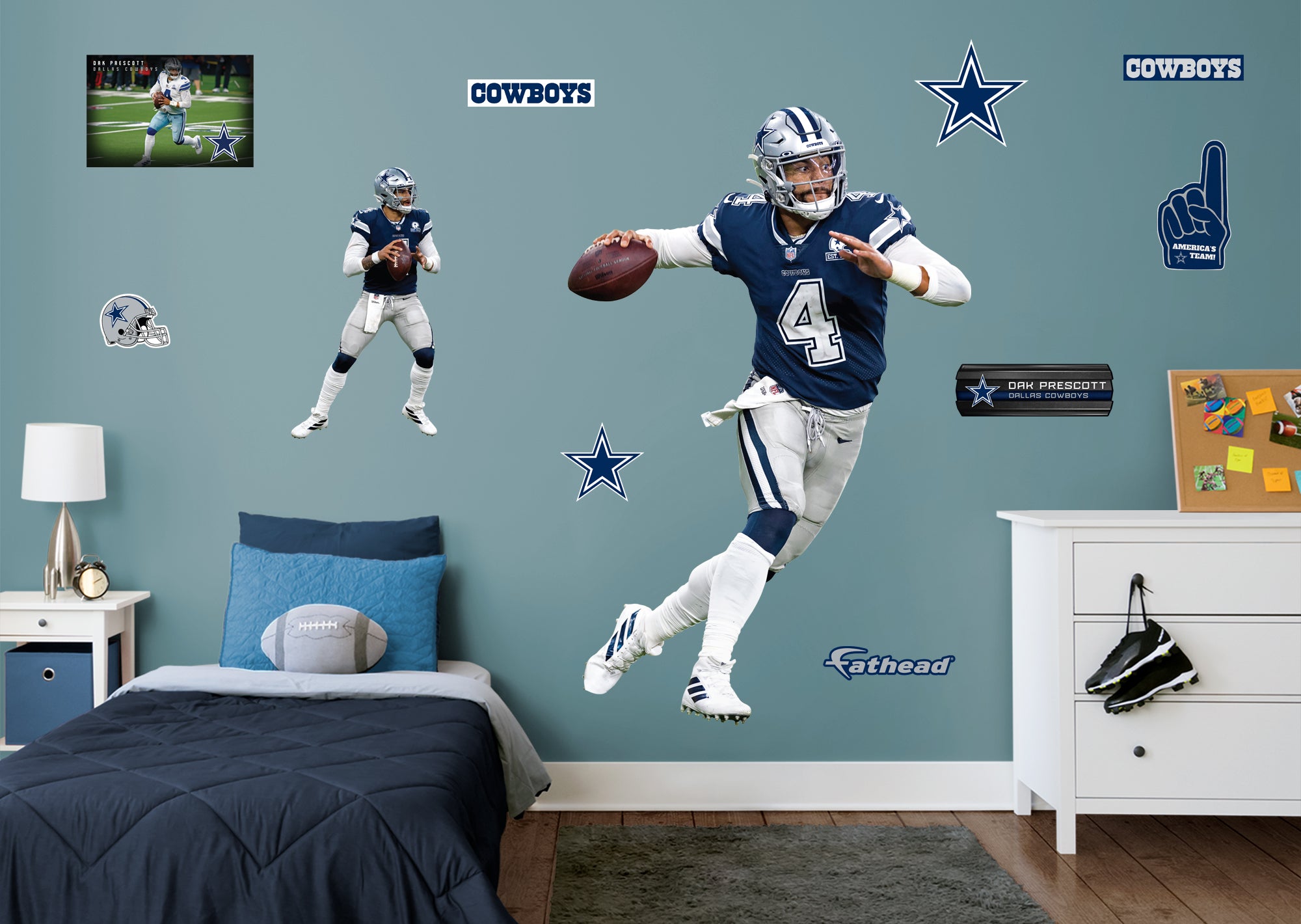 Fathead 1900-02482-001 32-Inches W x 50-Inches H Self-adhesive Multiple colors/finishes Sports Wall Decal