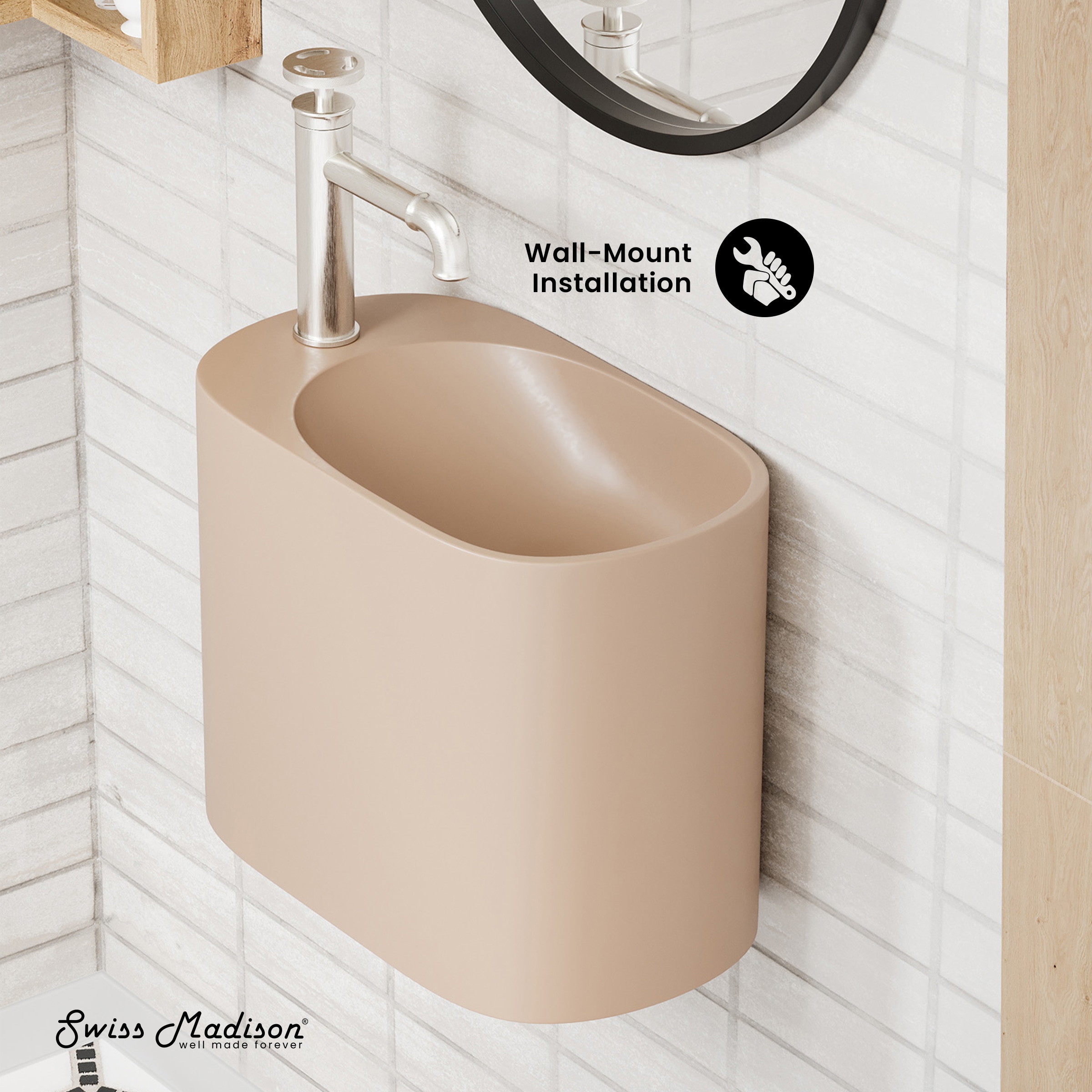 Swiss Madison SM-25-WSARE02PE Bath-Sink - View #3