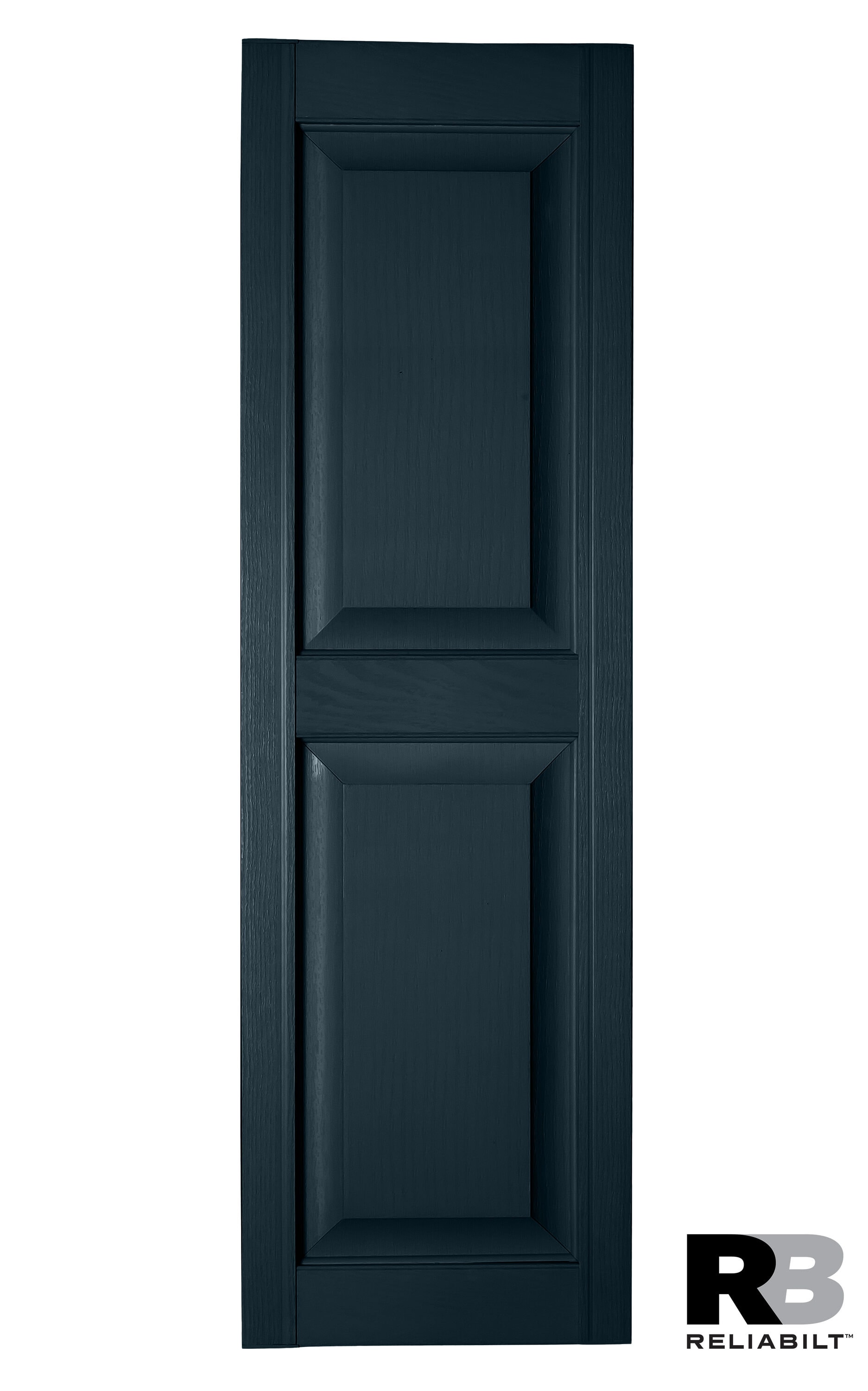 RELIABILT RP1459004 14.5-in W x 59-in H Bedford Blue Raised panel Polypropylene Exterior Shutters ( 2 -Pack )