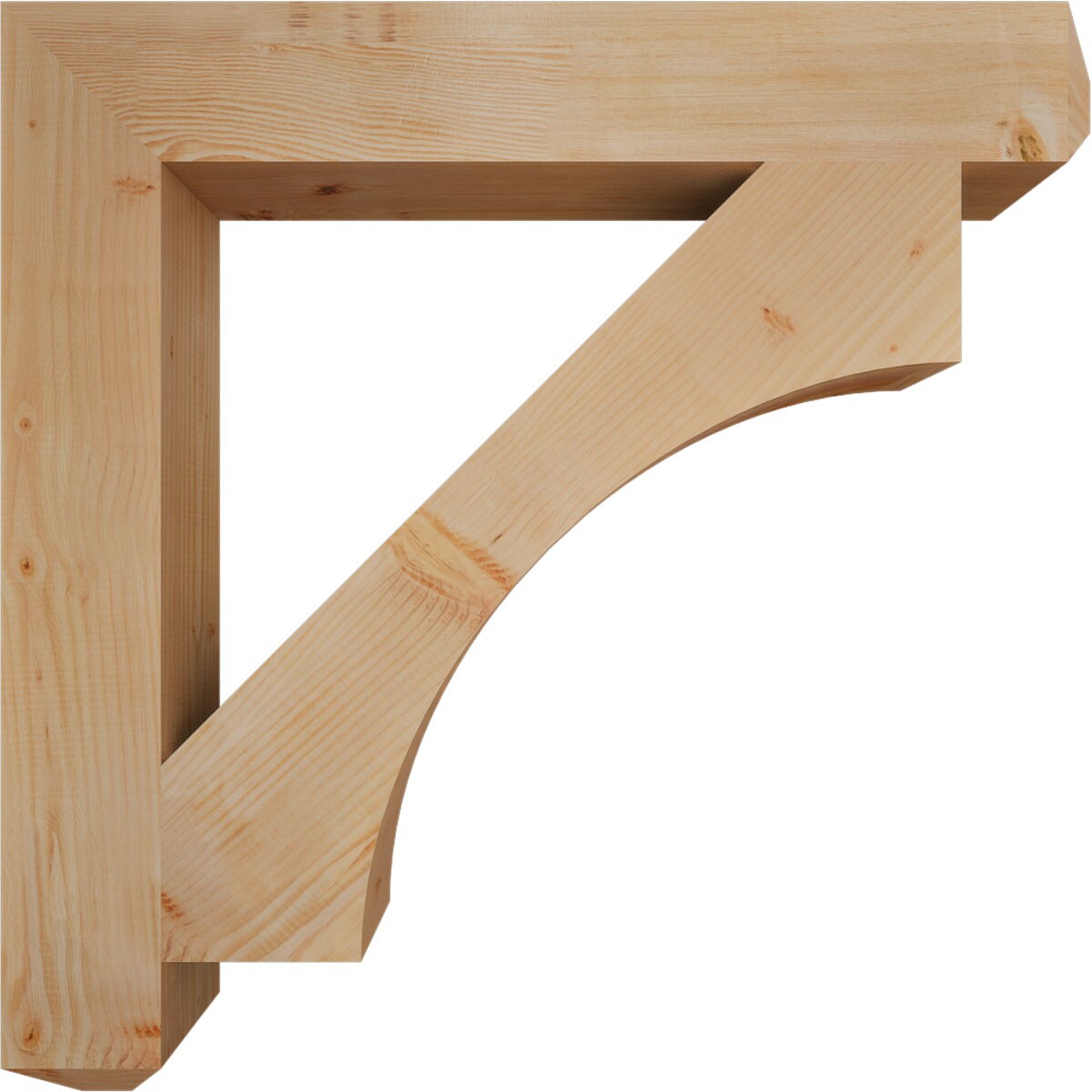 Ekena Millwork BKT06X42X42WTL04SDF Exterior-Brackets-Braces - View #3