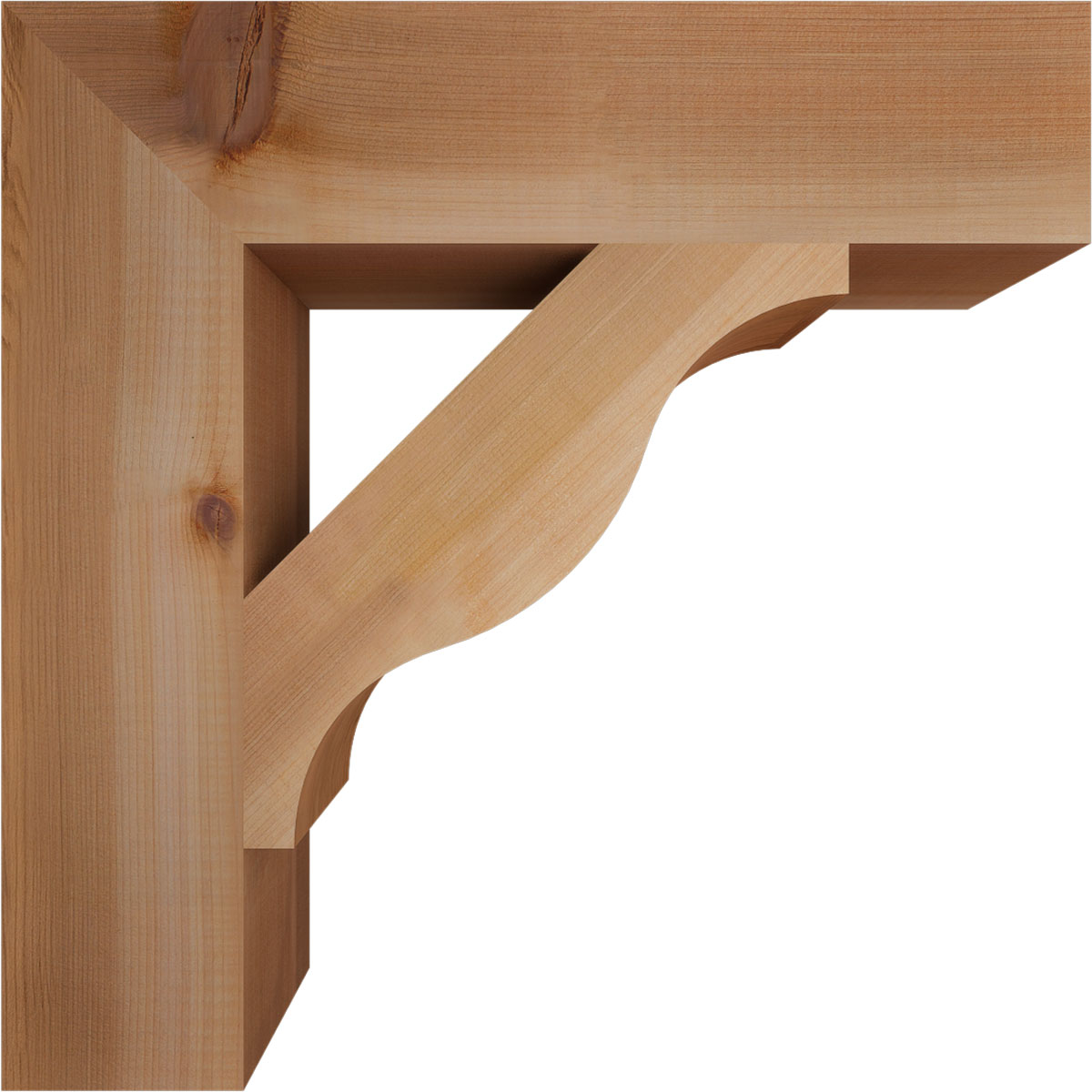 Ekena Millwork BKT04X18X18FST05SWR Exterior-Brackets-Braces - View #3